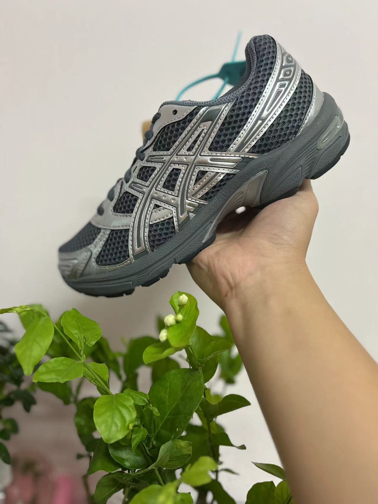 custom review-ASICS Gel 1130 Беговые кроссовки Низкий топ Серебристо-серый Унисекс