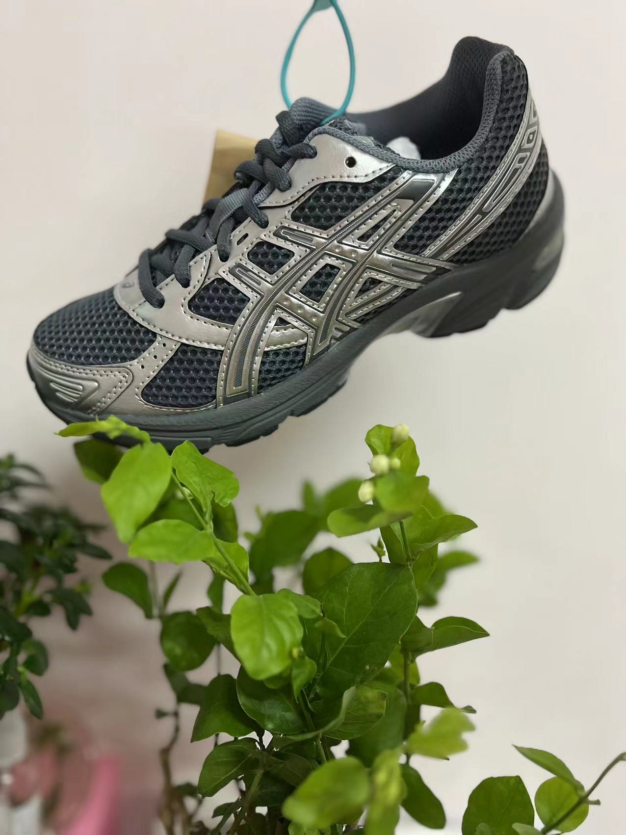 custom review-ASICS Gel 1130 Беговые кроссовки Низкий топ Серебристо-серый Унисекс