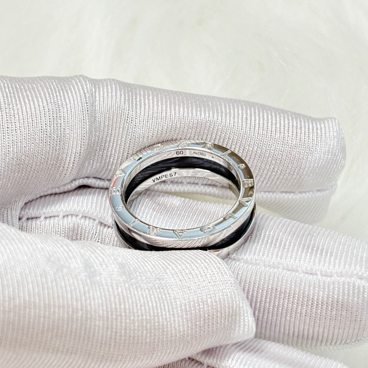 宝格丽慈善款戒指60码