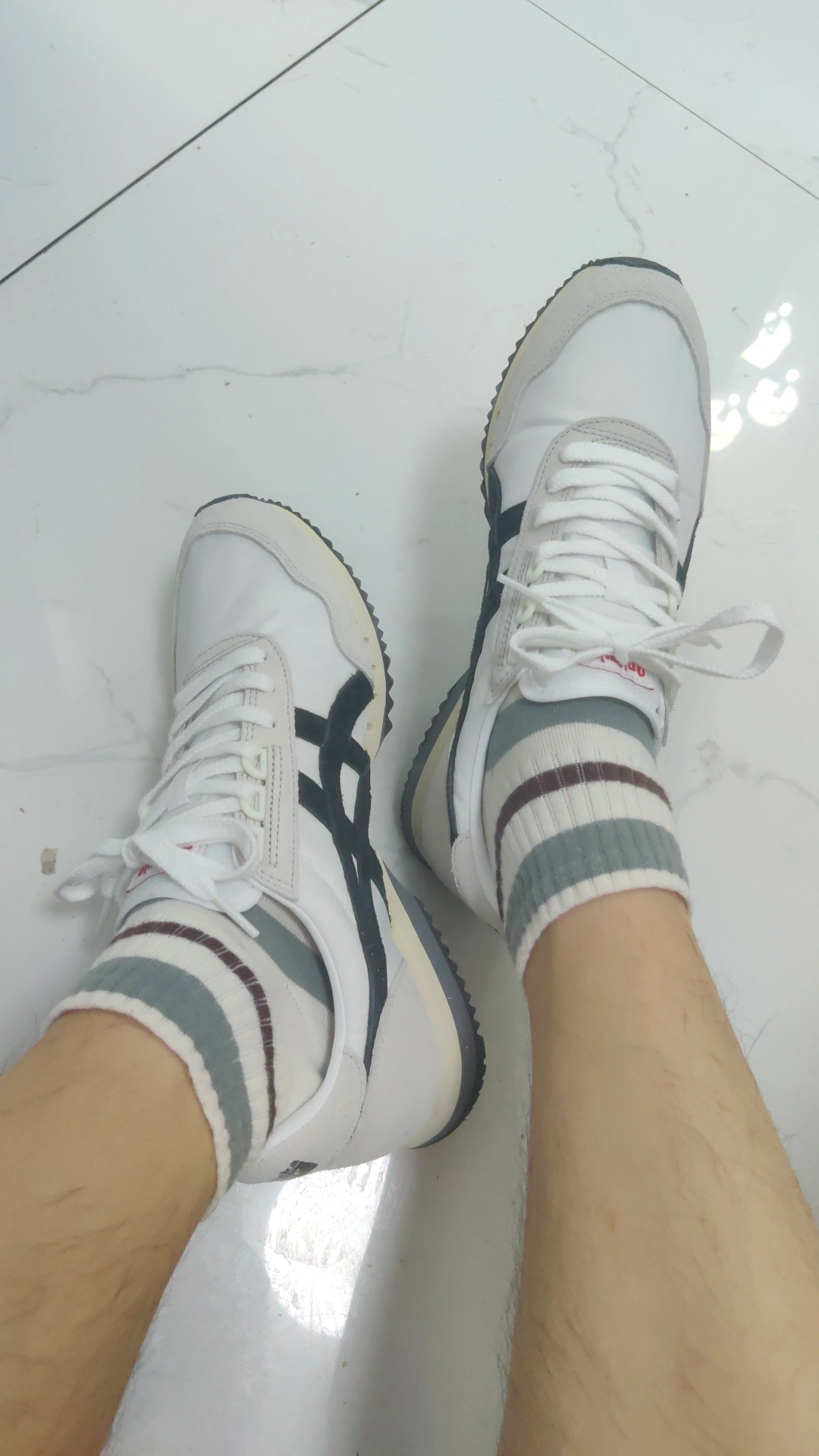 custom review-Onitsuka Tiger Dualio Low Black White