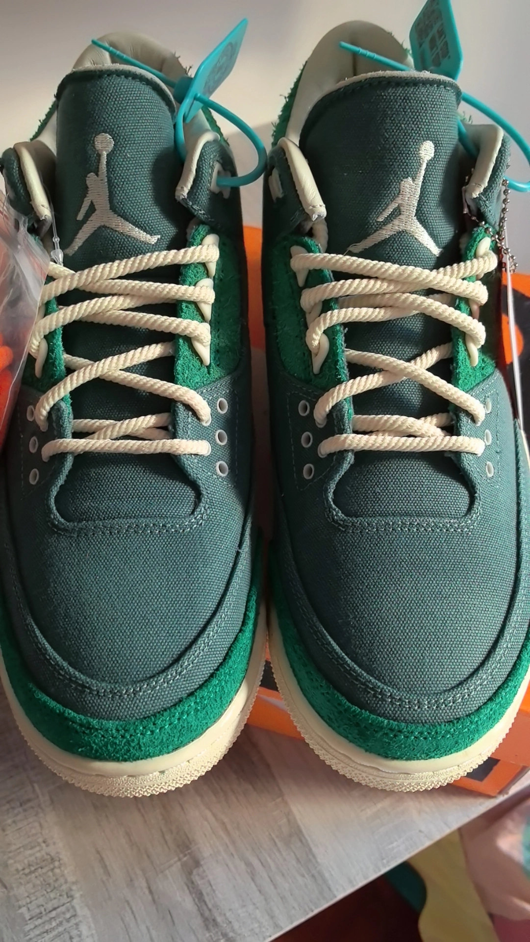 custom review-Jordan Air Джордан 3 MID Топ Винтажные баскетбольные кроссовки Женские Зеленый