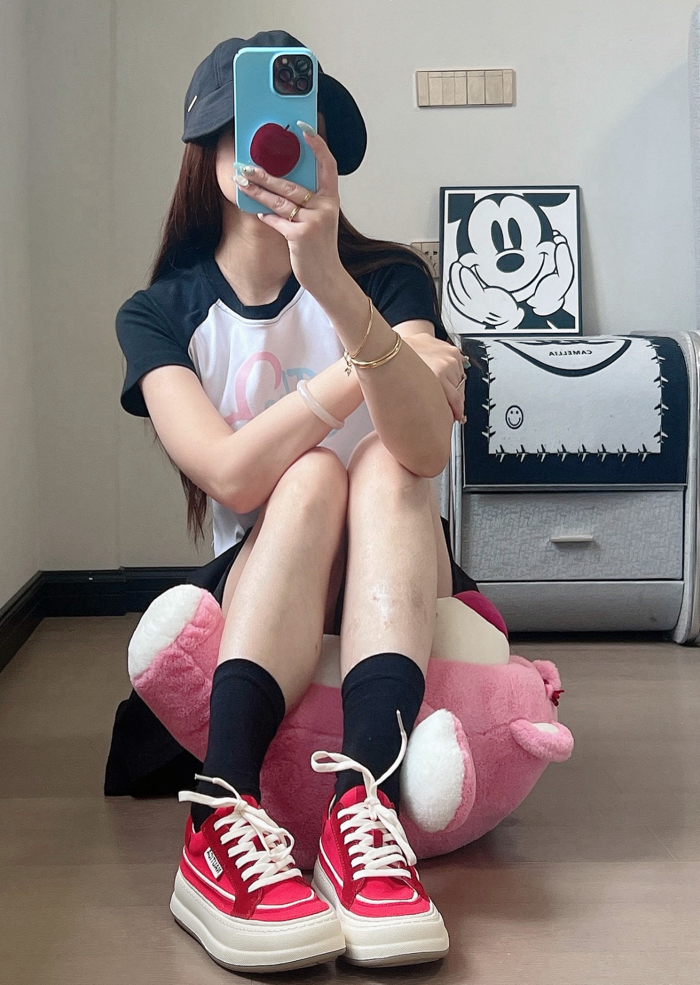 谁冬天不穿一双复古红帆布鞋呀