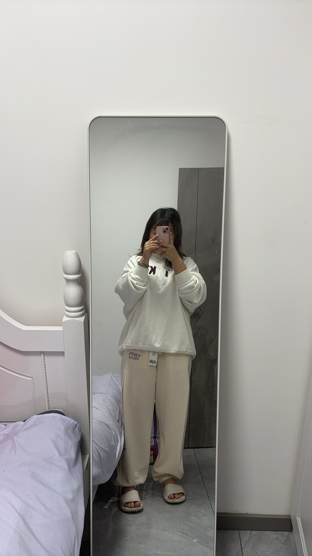 custom review-NIKE Бежевые Женские Свитшоты