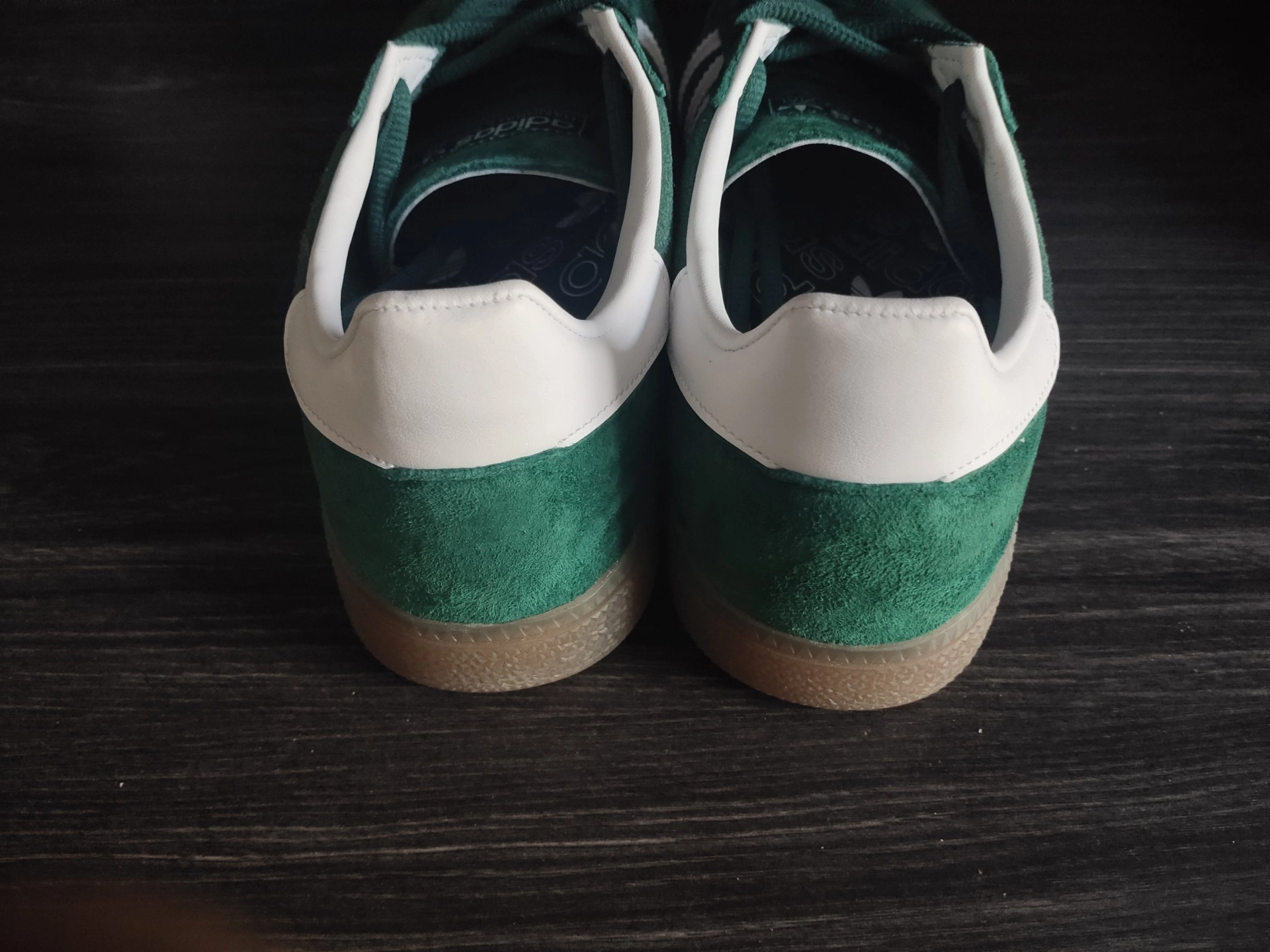 custom review-Adidas Originals HANDBALL SPEZIAL Противоскользящие устойчивые к истиранию Низкие скейтбордические кроссовки Унисекс Зеленые