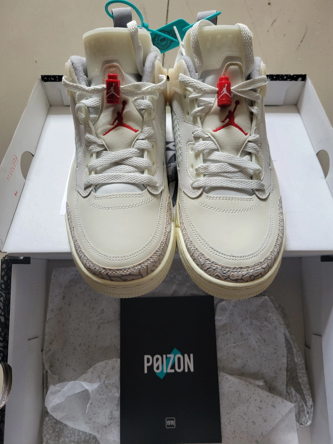 custom review-Джордан Spizike 'Кокосовое молоко' Устойчивый к истиранию Низкий Топ Винтажные Баскетбольные Кроссовки Мужские Бежевые