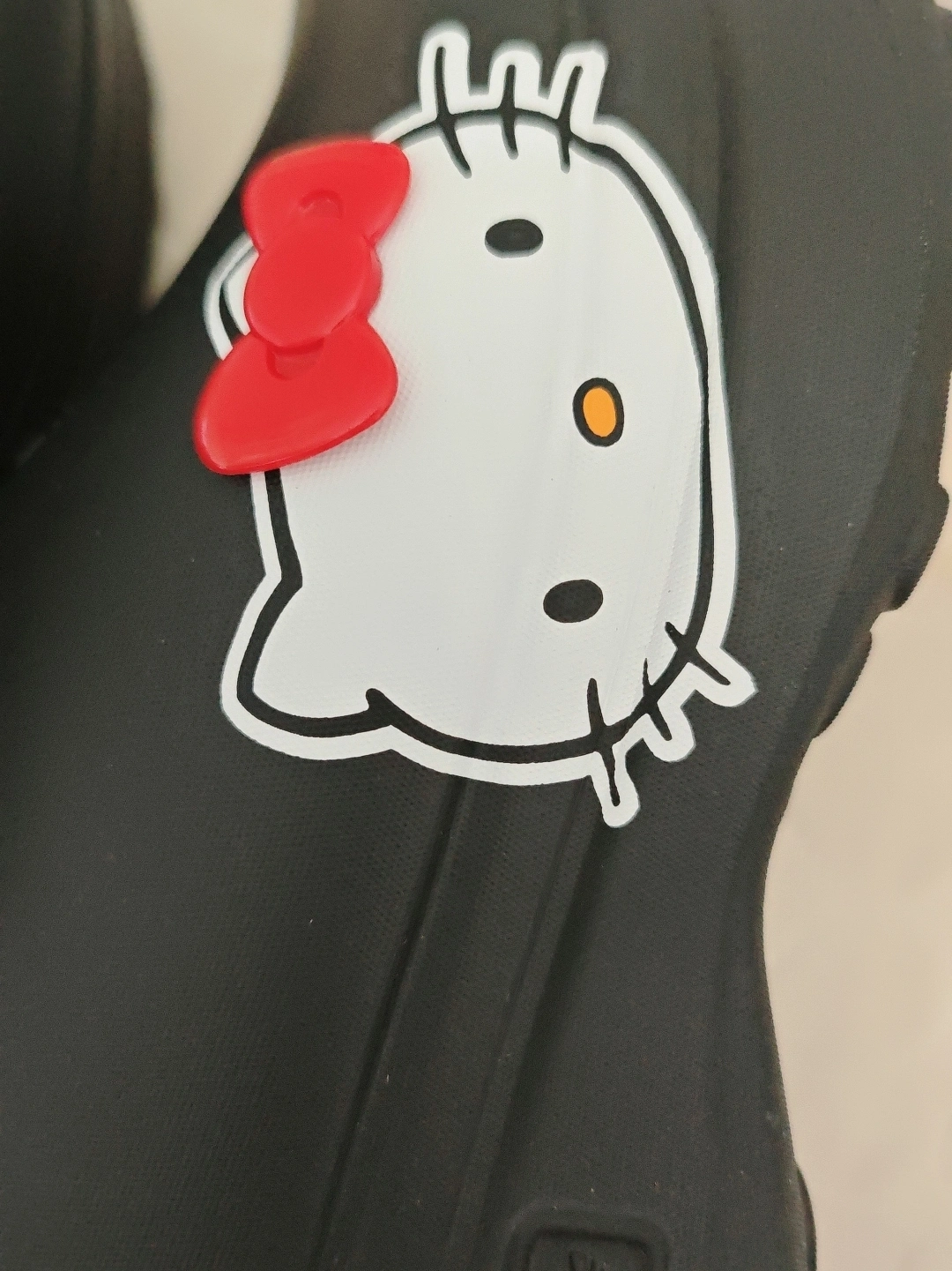 custom review-Hello Kitty x Adidas Originals AdiFOM Stan Smith Mule Slip-Resistant Домашние тапочки Женские Черный Красный Белый