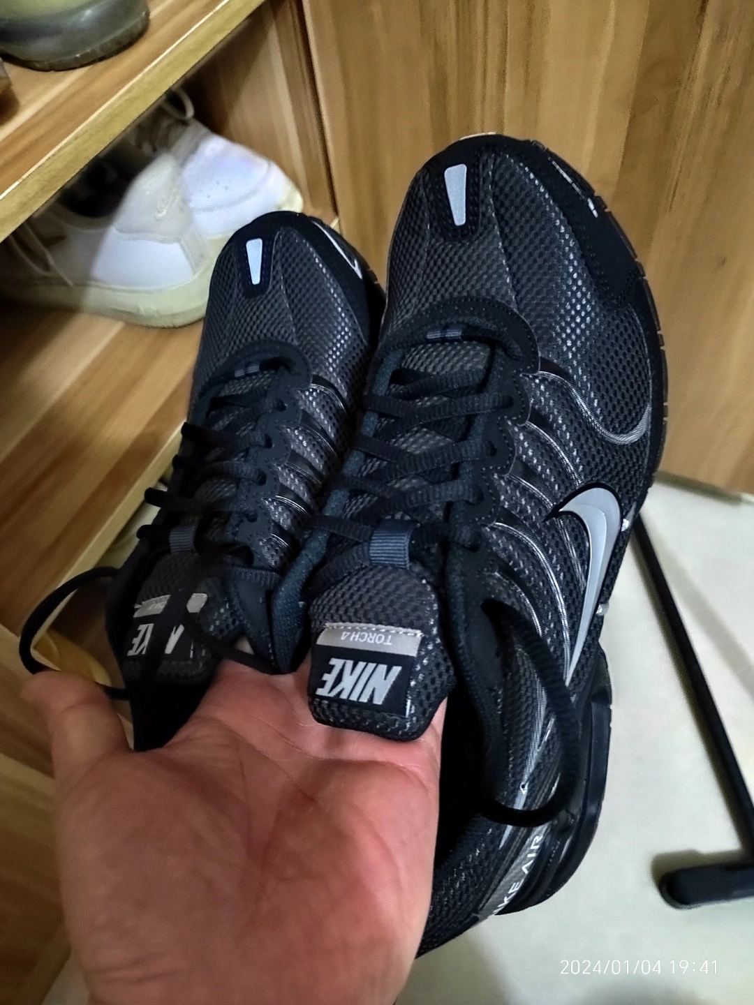 custom review-Nike Air Max Torch 4 Black Silver