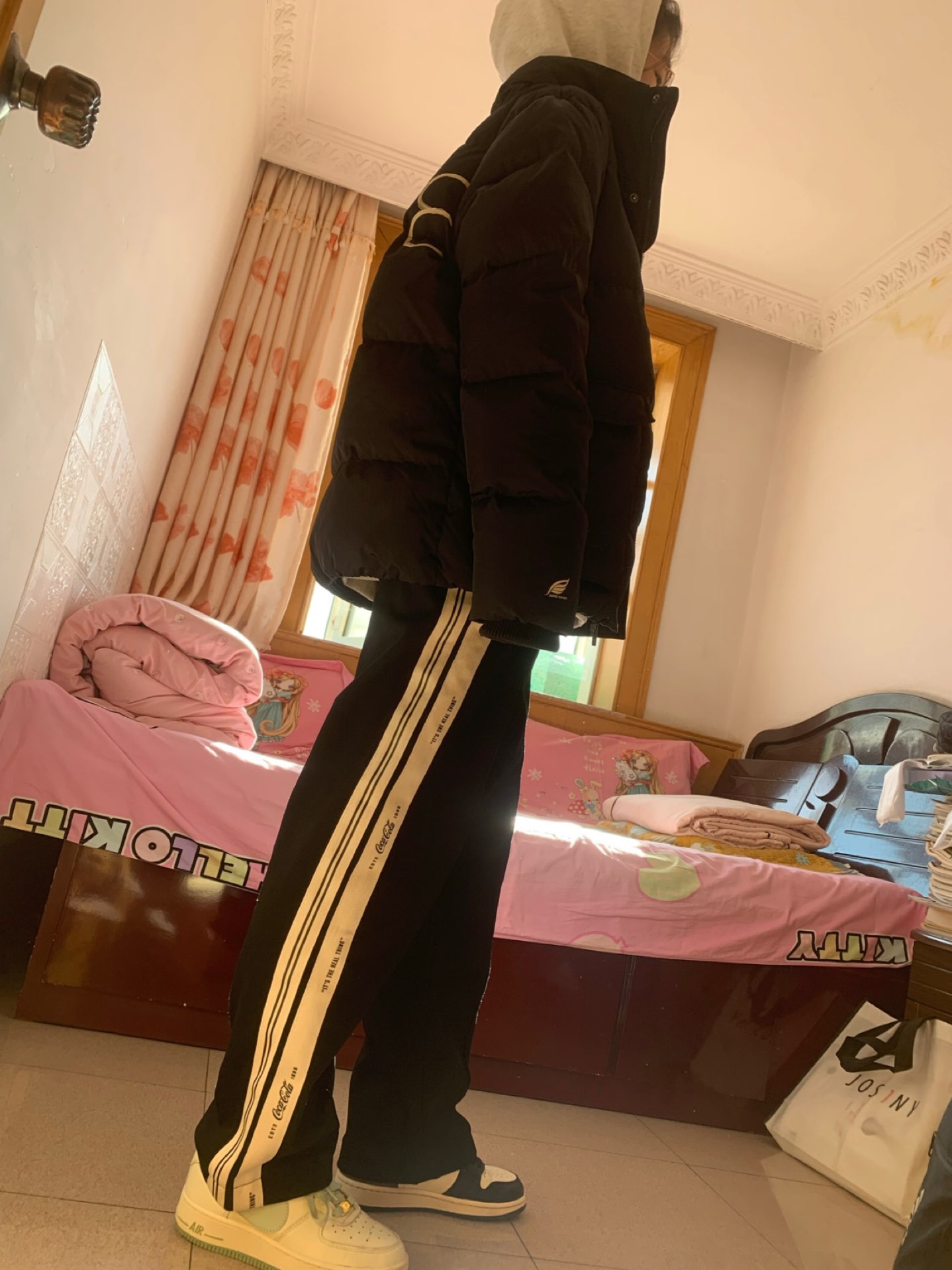 custom review-COCA COLA Унисекс Вязаные Спортивные Штаны