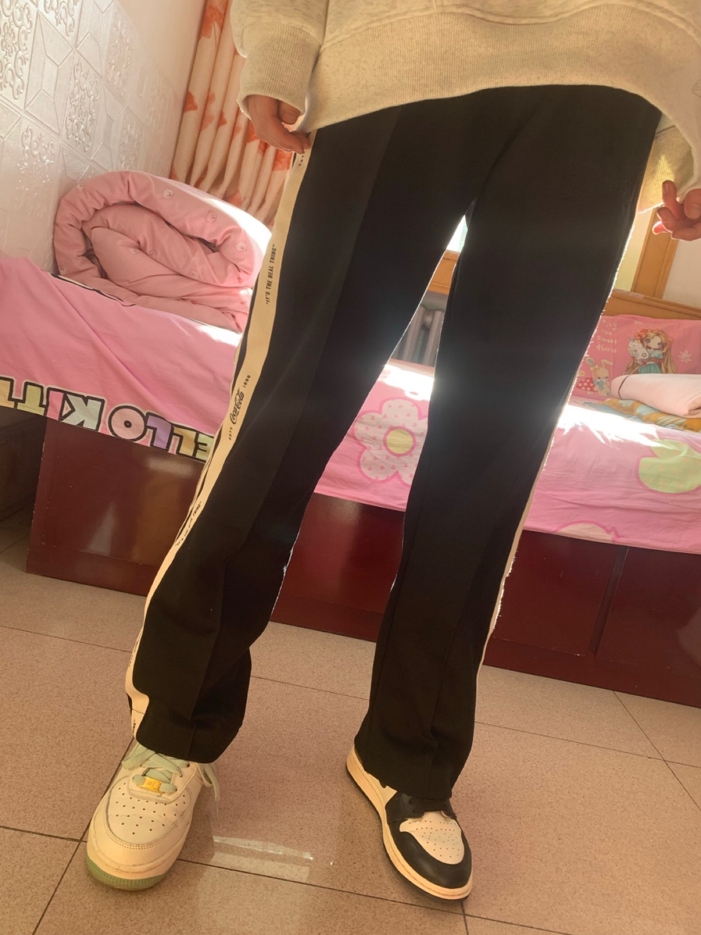 custom review-COCA COLA Унисекс Вязаные Спортивные Штаны