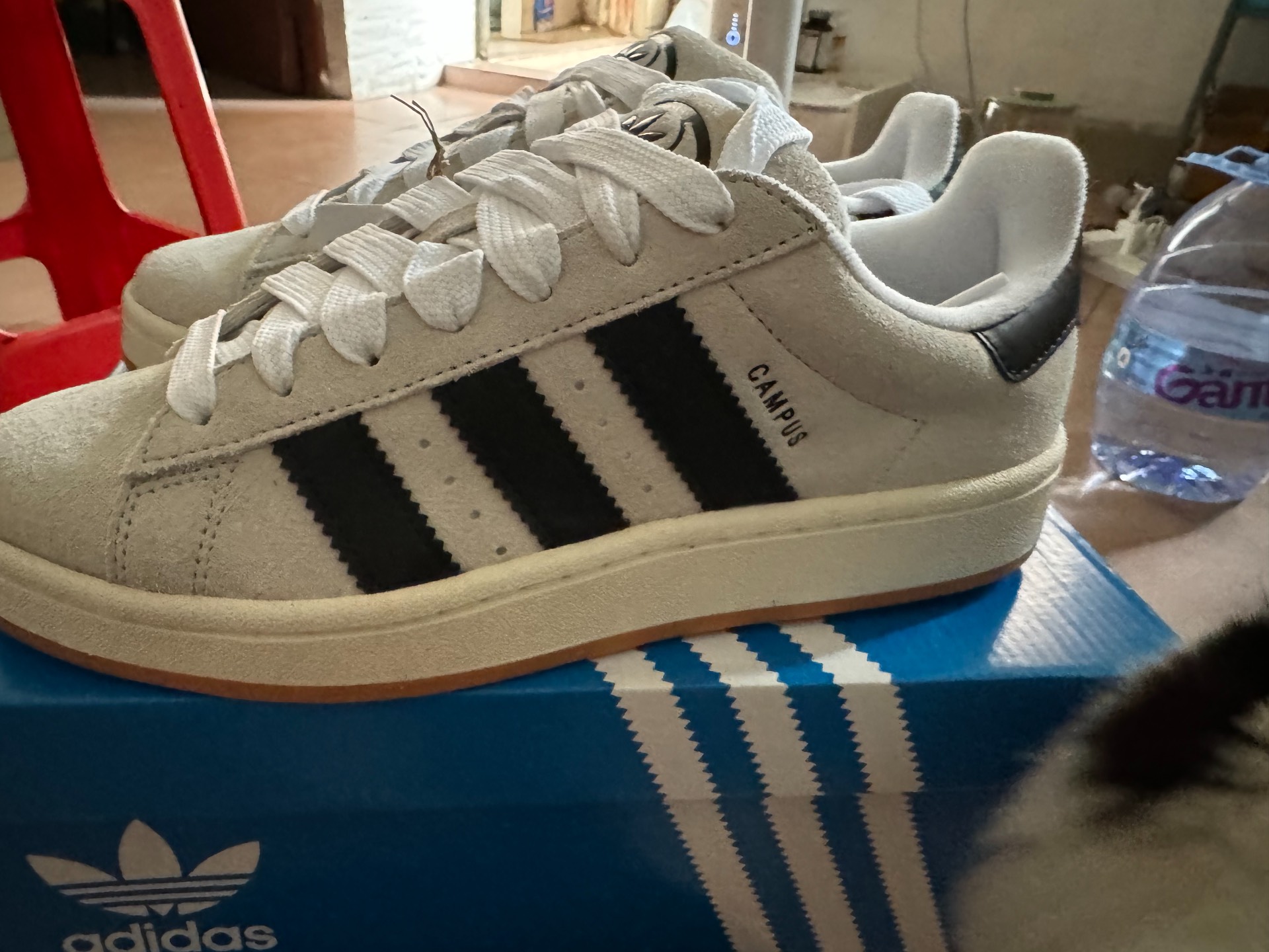 custom review-Adidas Originals Campus 00s Crystal White Core Black Women's
