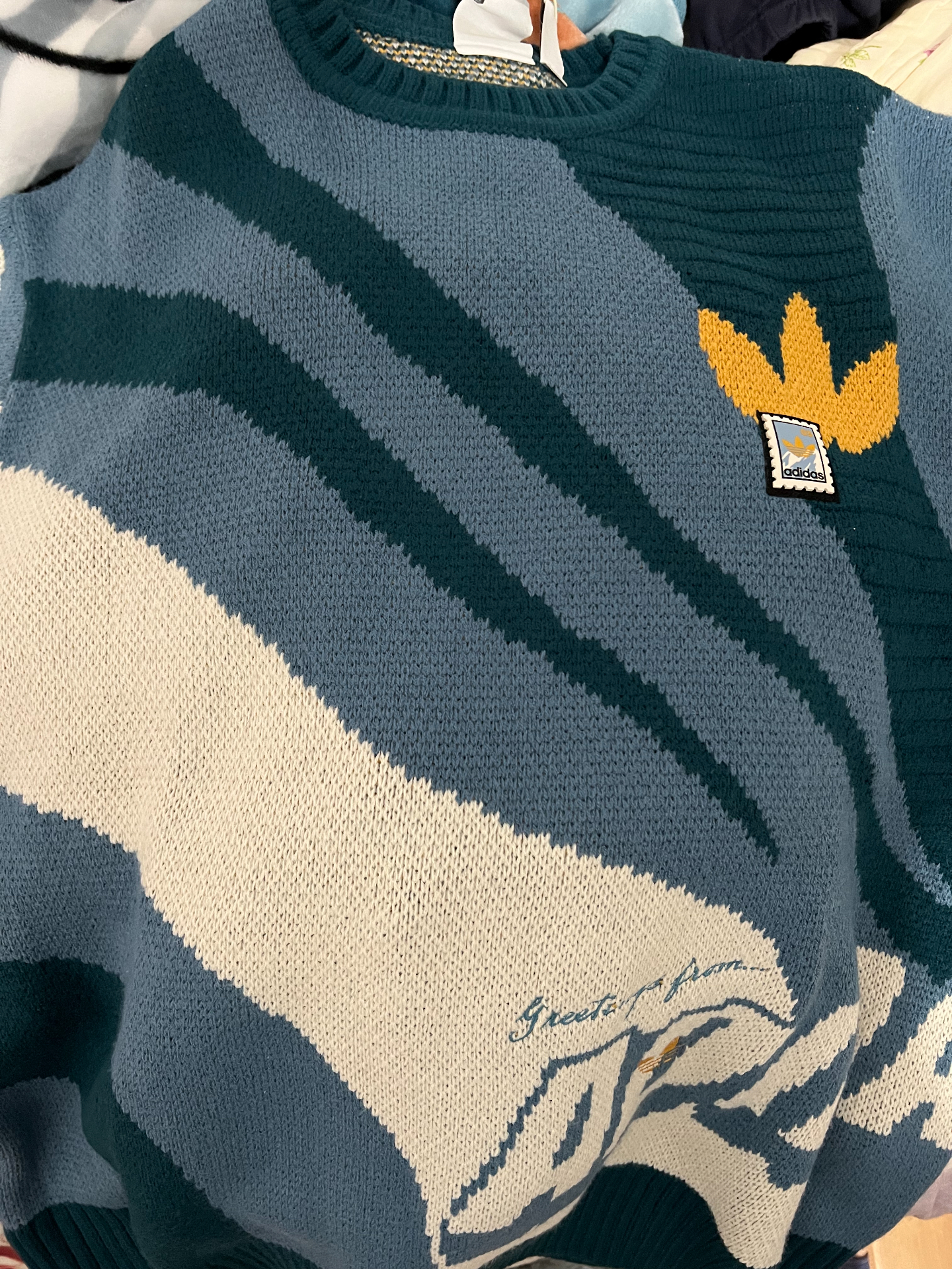 custom review-Adidas Originals Трикотаж Мужской Каменный Зеленый