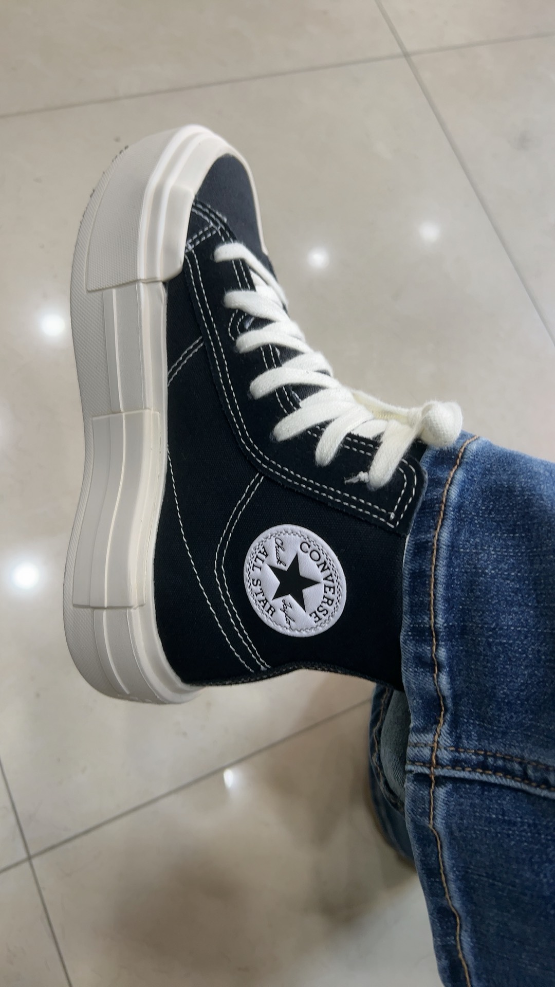 custom review-Converse All Star Дышащие Легкие Высокие Кеды Унисекс Черные