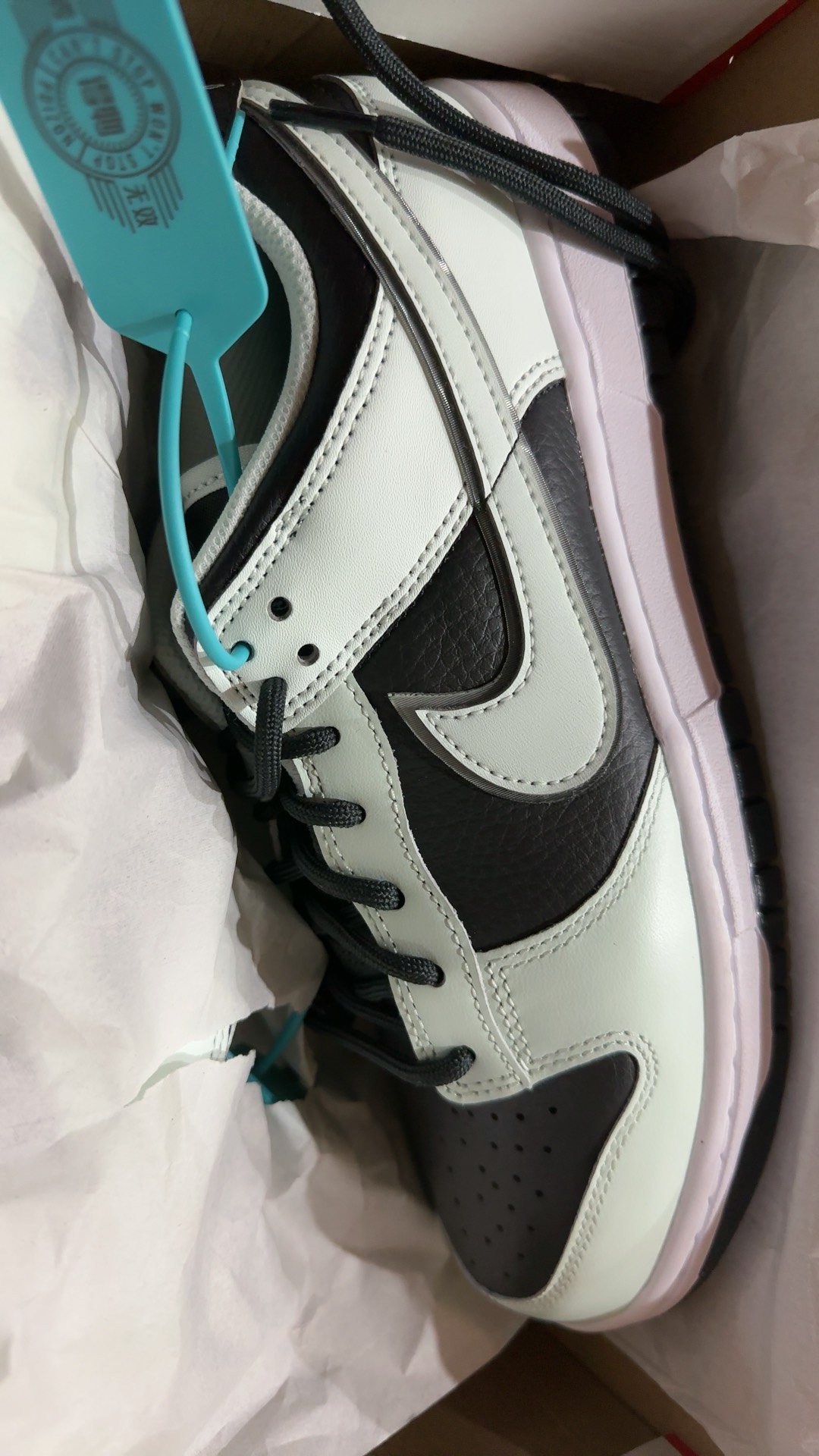 custom review-Nike Dunk Low Топ Скейтборд Кроссовки Мужские Зеленые Черные