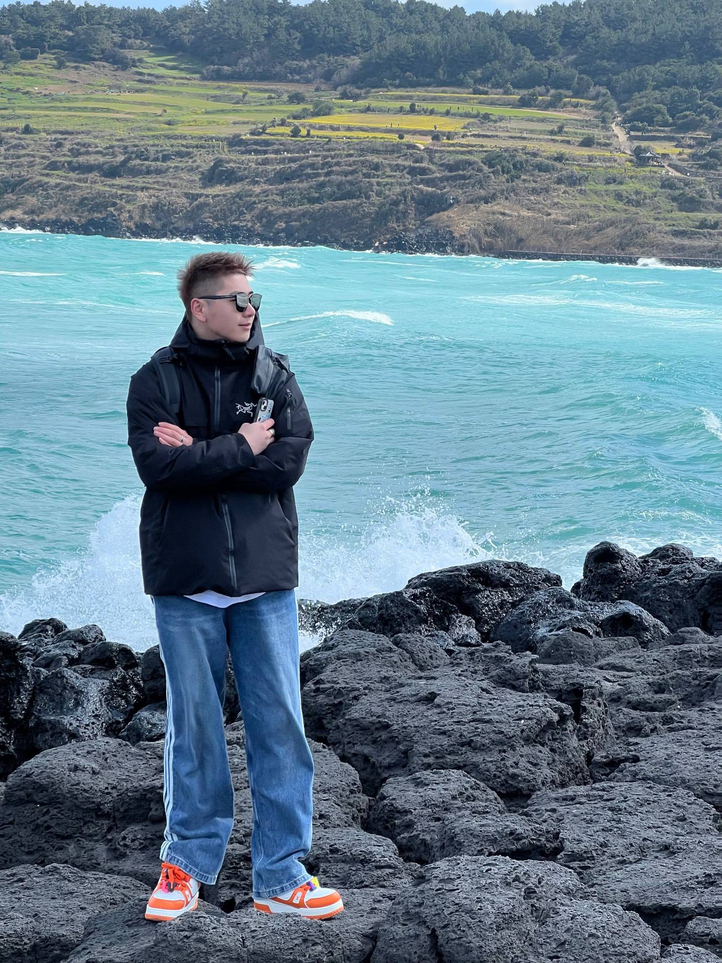 身高185cm 体重75kg男生的秋冬旅游穿搭👔