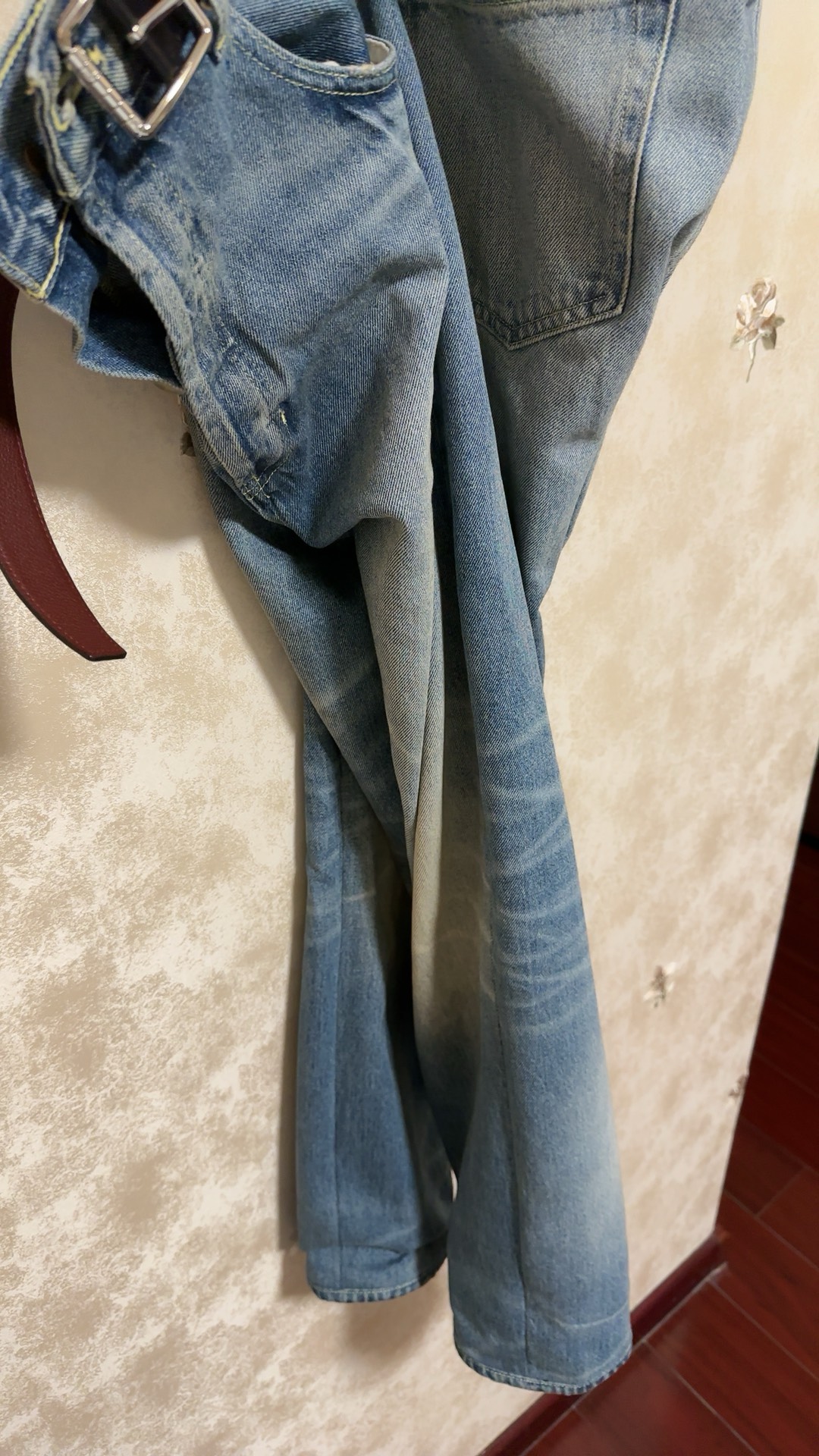 custom review-Fear of God ESSENTIALS Джинсы Унисекс Blue