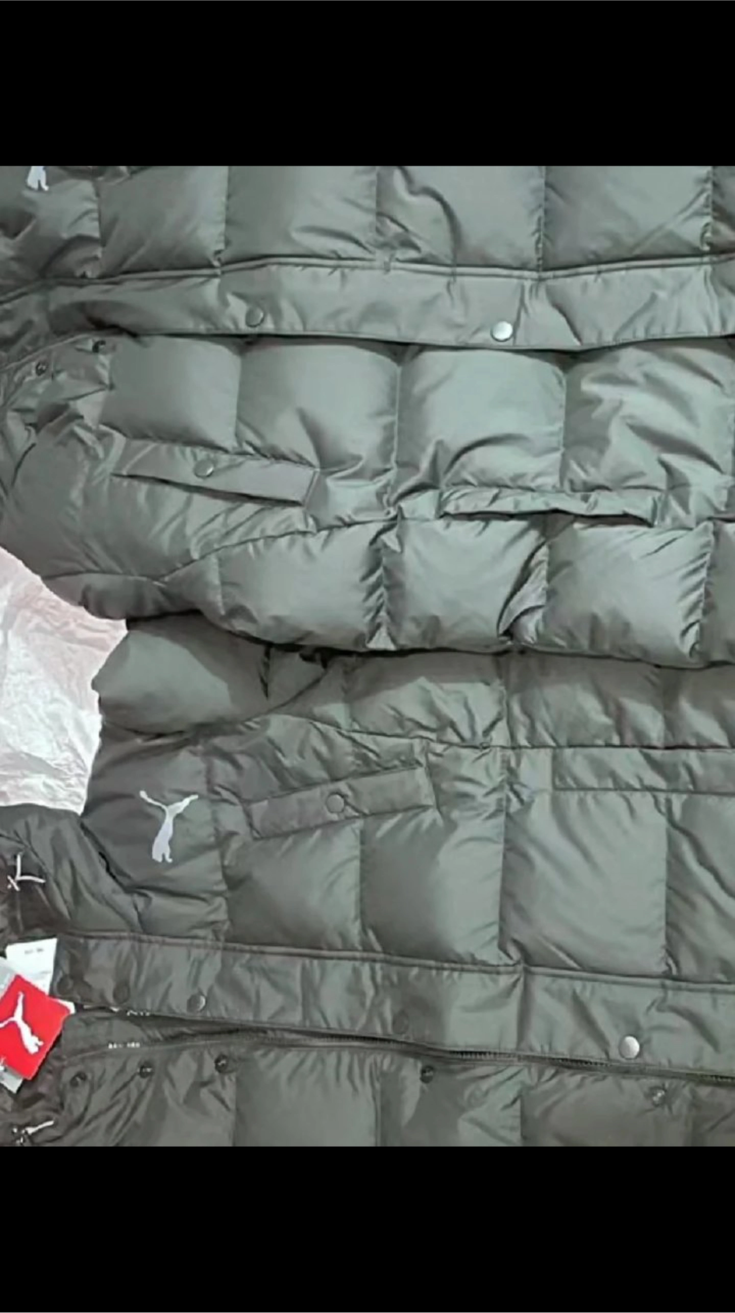 custom review-PUMA Пуховик Утолщенный Мужской Черный