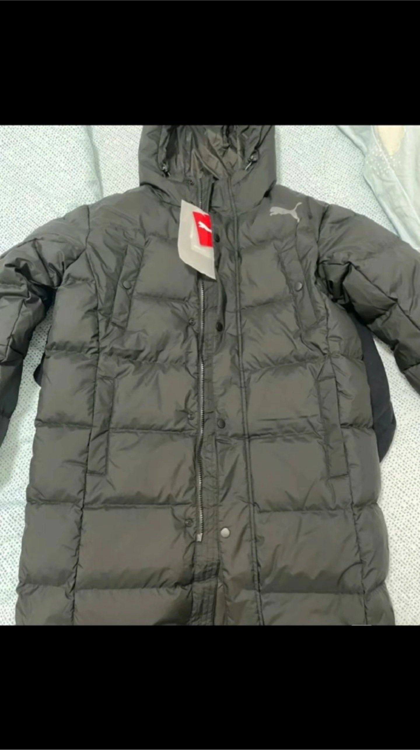 custom review-PUMA Пуховик Утолщенный Мужской Черный