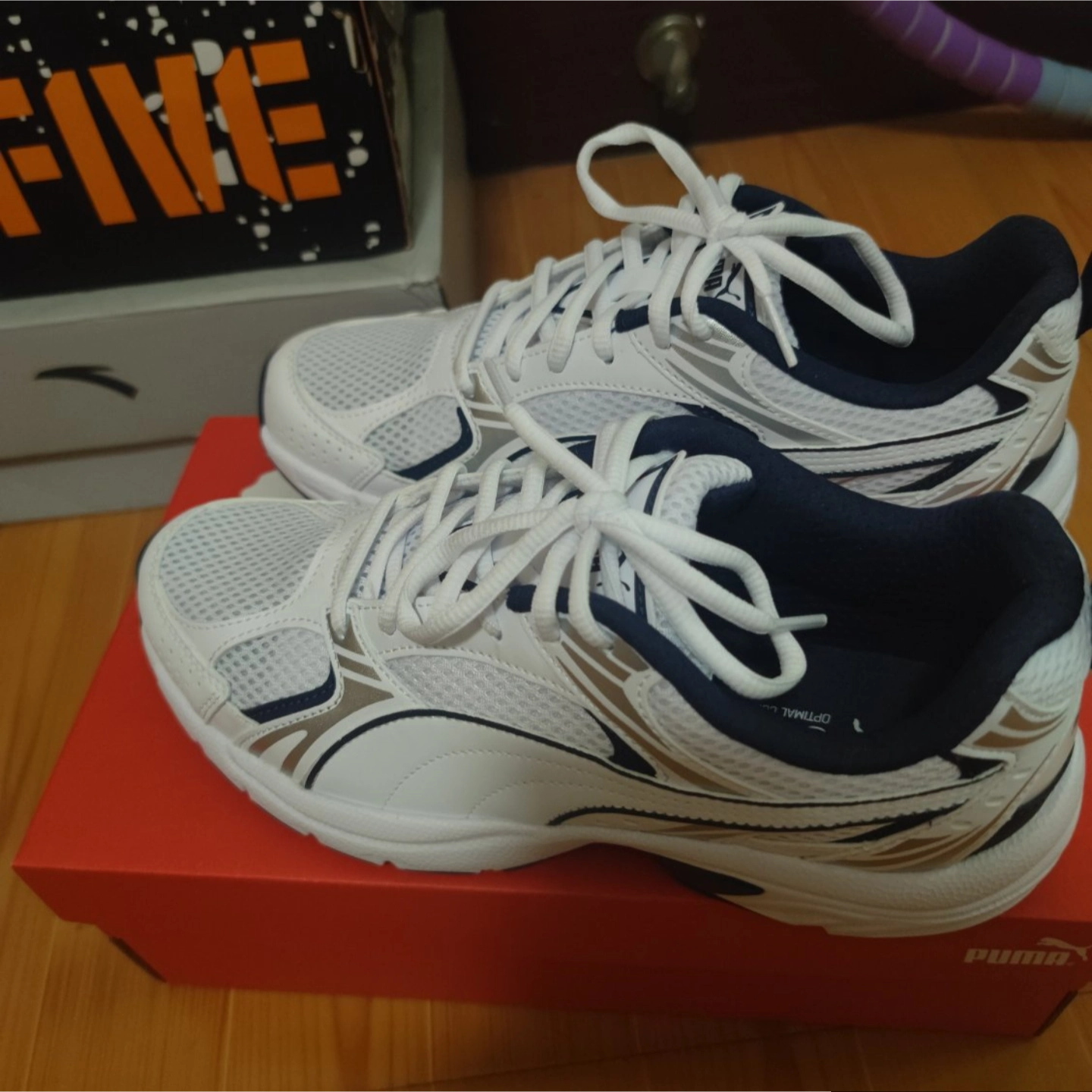 custom review-PUMA Milenio Устойчивый к истиранию Низкий Топ Повседневная Городская Обувь для Коммуникативных Бегов Унисекс Белый Синий