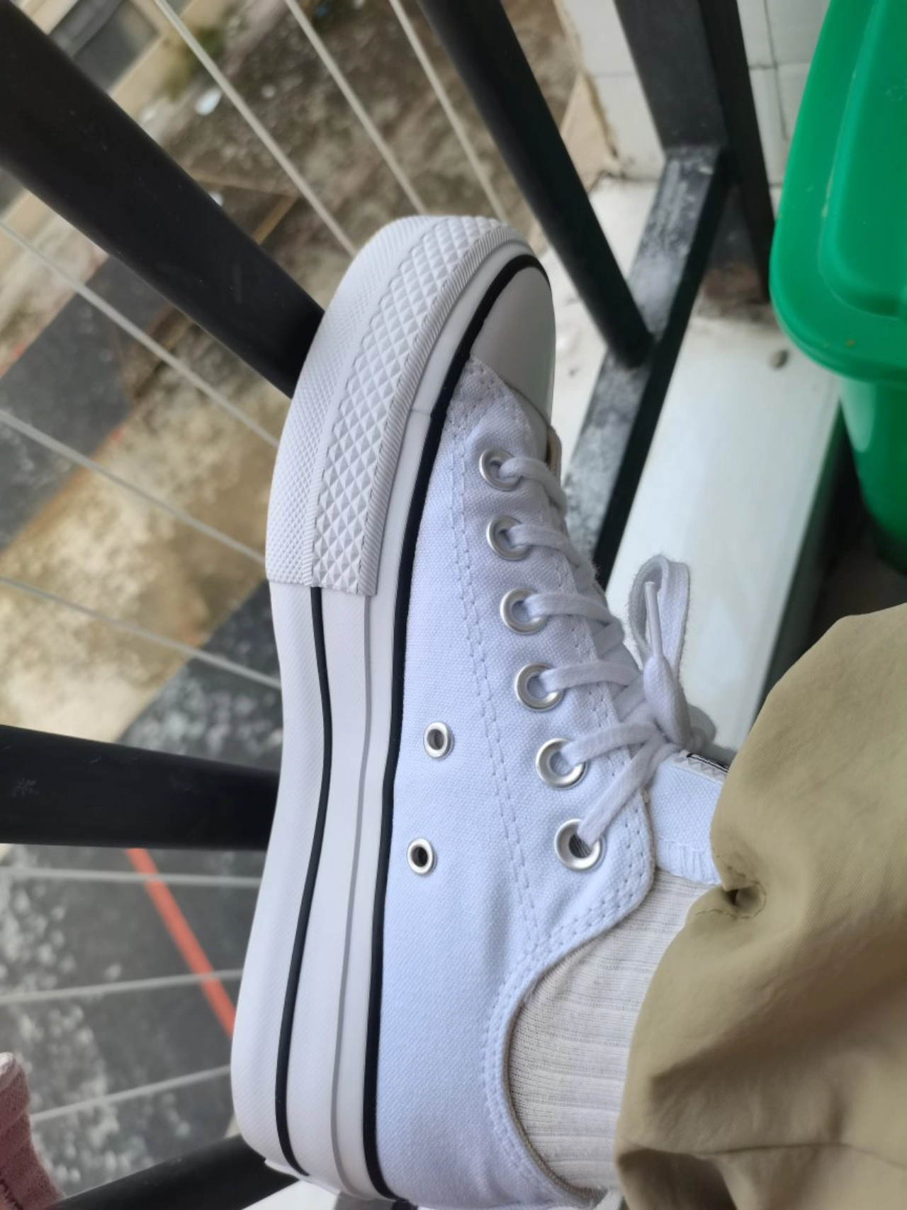 适合学生党的宝藏帆布鞋 低帮厚底匡威 百搭