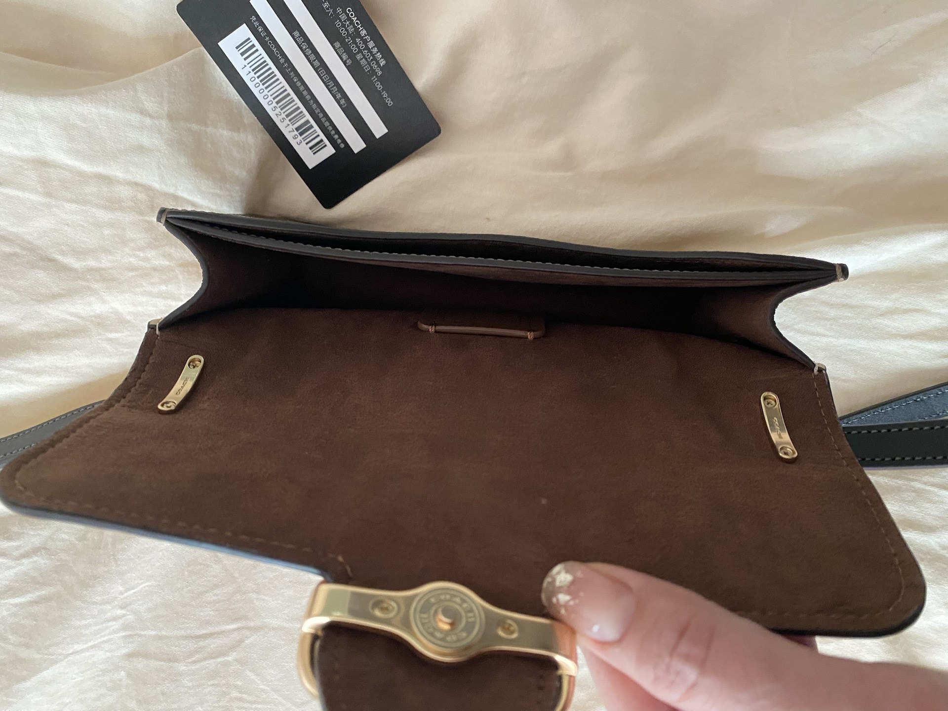 custom review-COACH Morgan Коровья кожа с искусственной кожей Сумка через плечо Маленькая Женская Хаки Красно-коричневый Черный