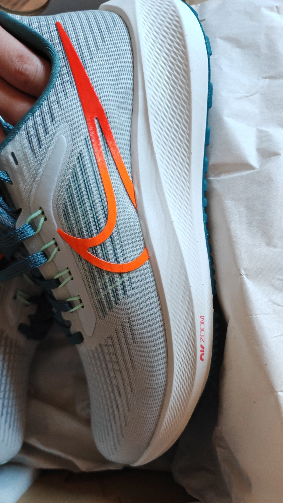 custom review-Nike Air Zoom Pegasus 39 Low Топ Повседневный Тренировочные Беговые Кроссовки Мужские Серые