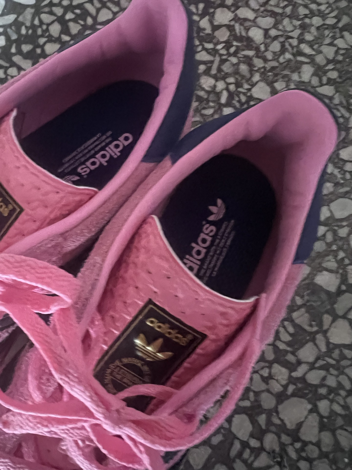 custom review-Adidas Originals Gazelle Low Топ Скейтборд Кроссовки Женские Розовые Черные