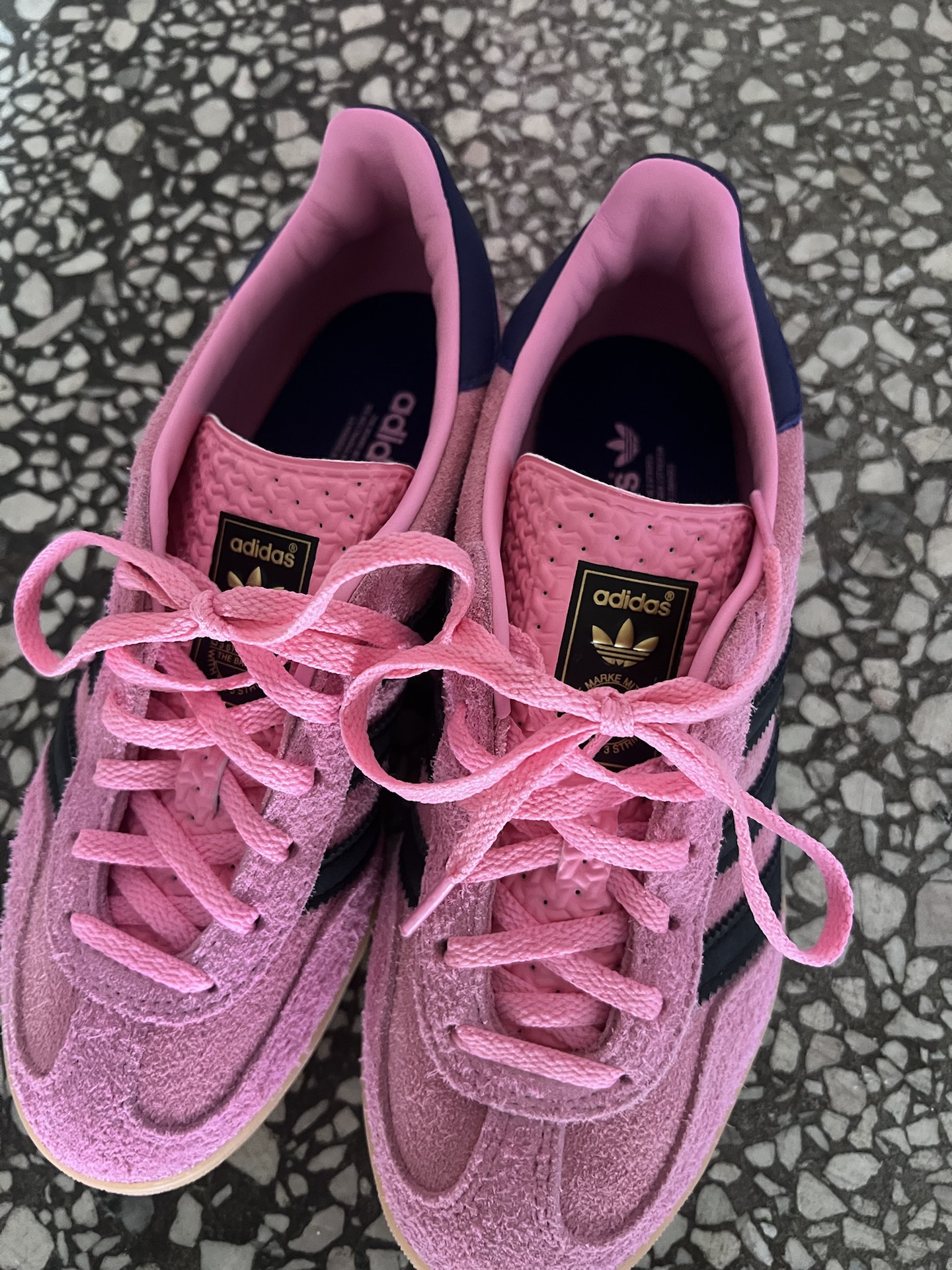 custom review-Adidas Originals Gazelle Low Топ Скейтборд Кроссовки Женские Розовые Черные