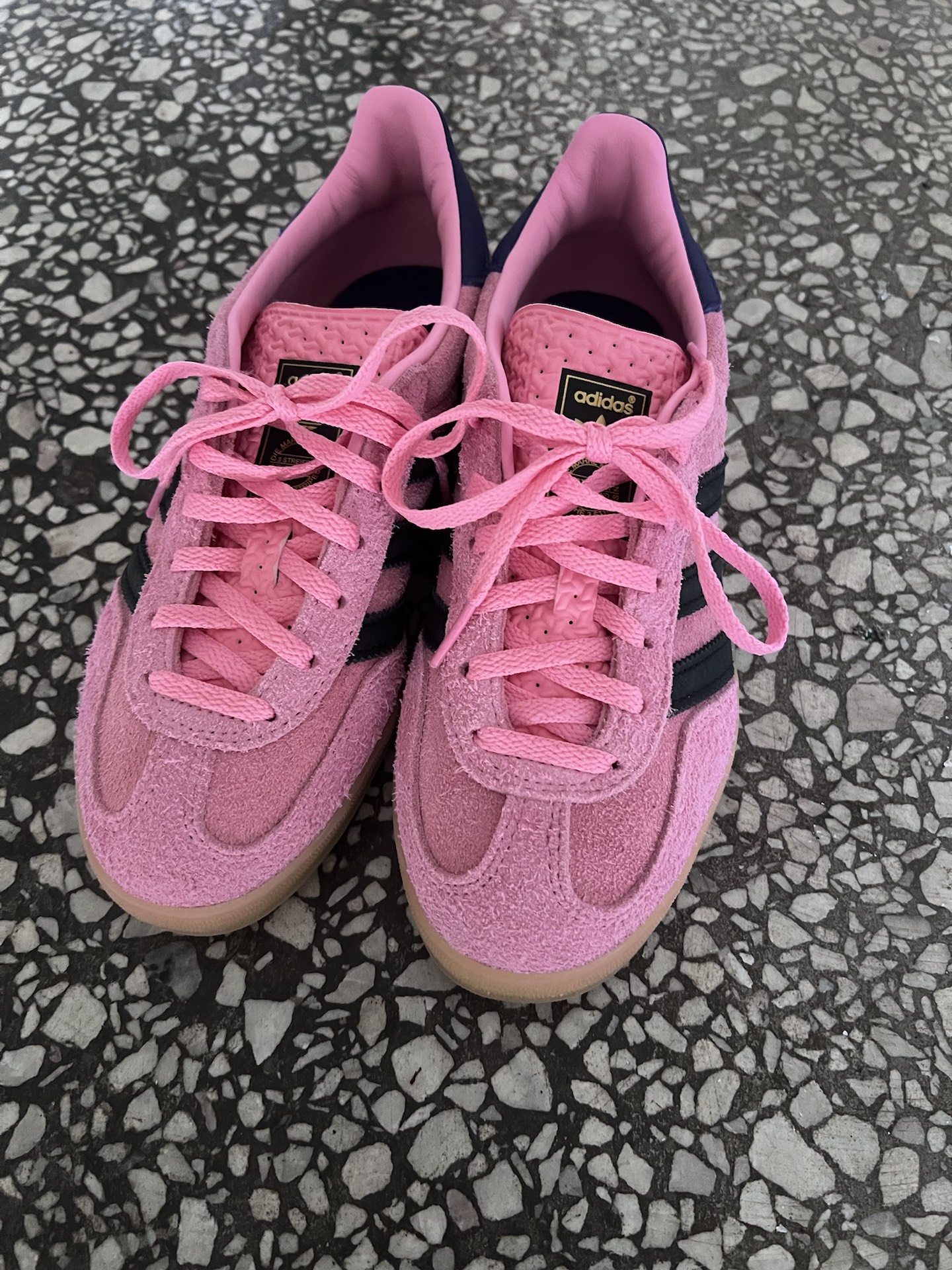 custom review-Adidas Originals Gazelle Low Топ Скейтборд Кроссовки Женские Розовые Черные