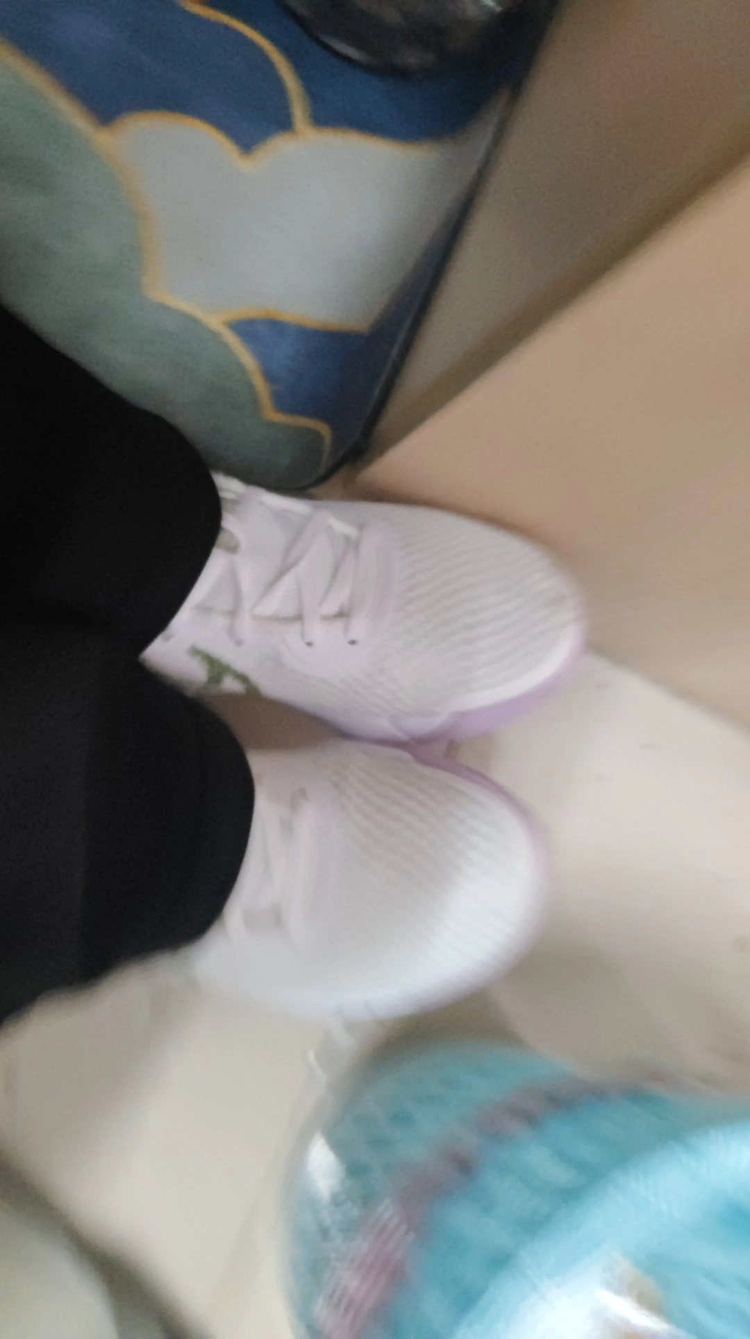 custom review-nike KD Trey 5 IX MID Топ Винтажные баскетбольные кроссовки Унисекс Белый фиолетовый Азиатская версия