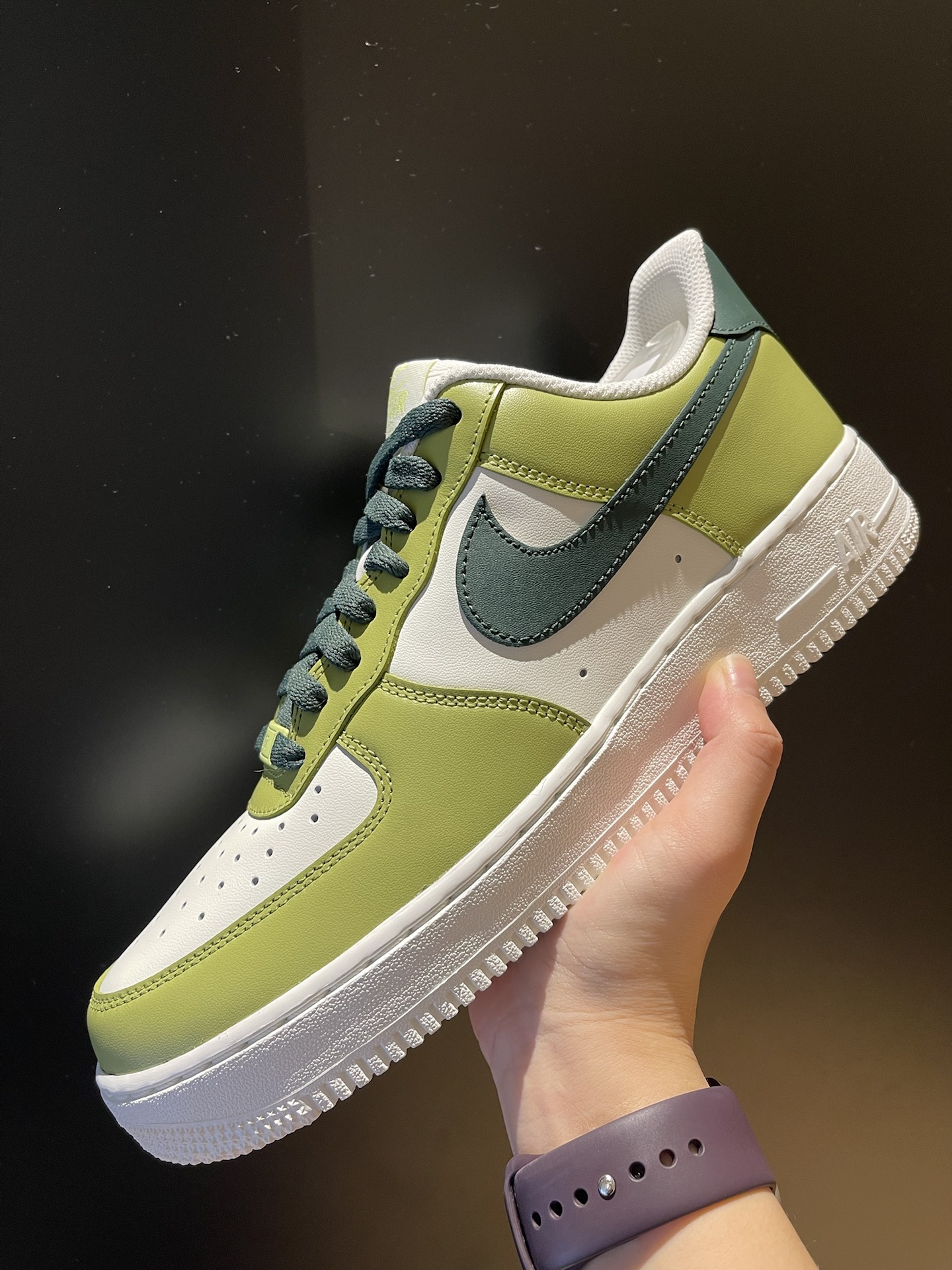 af1react黑绿naijia图片