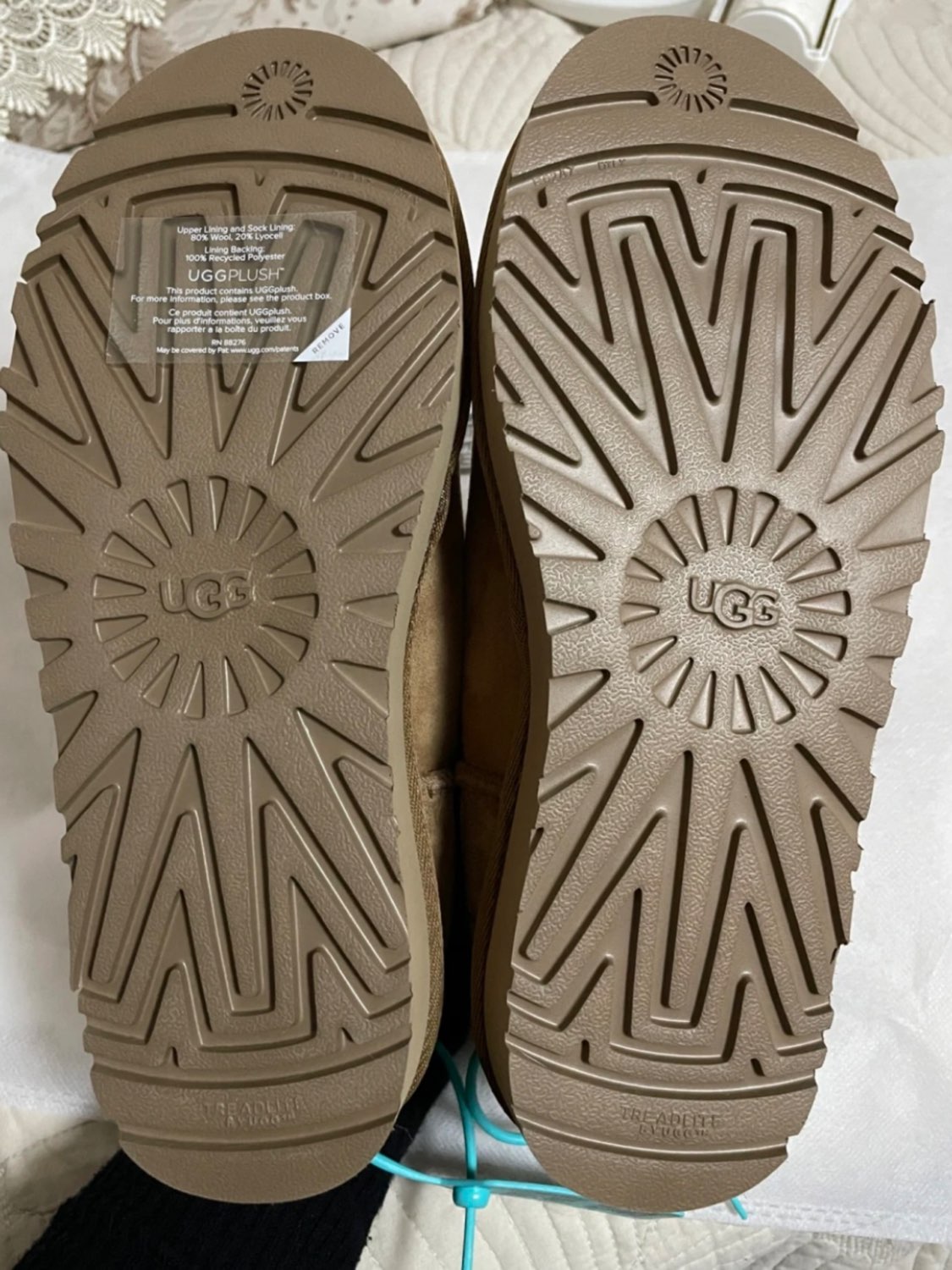 custom review-UGG CLASSIC MINI Термический Устойчивый к истиранию Короткий Снегобут Женские Каштановый