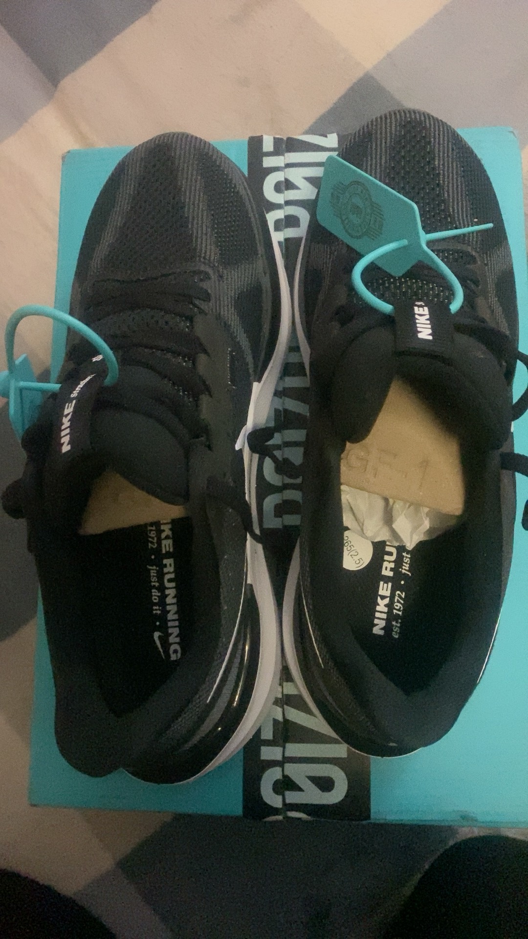 custom review-Nike Zoom Structure 25 Slip-Resistant Низкий Топ Повседневный Бег на длинные дистанции Для Городского Коммутирования Беговые кроссовки Мужской Черный