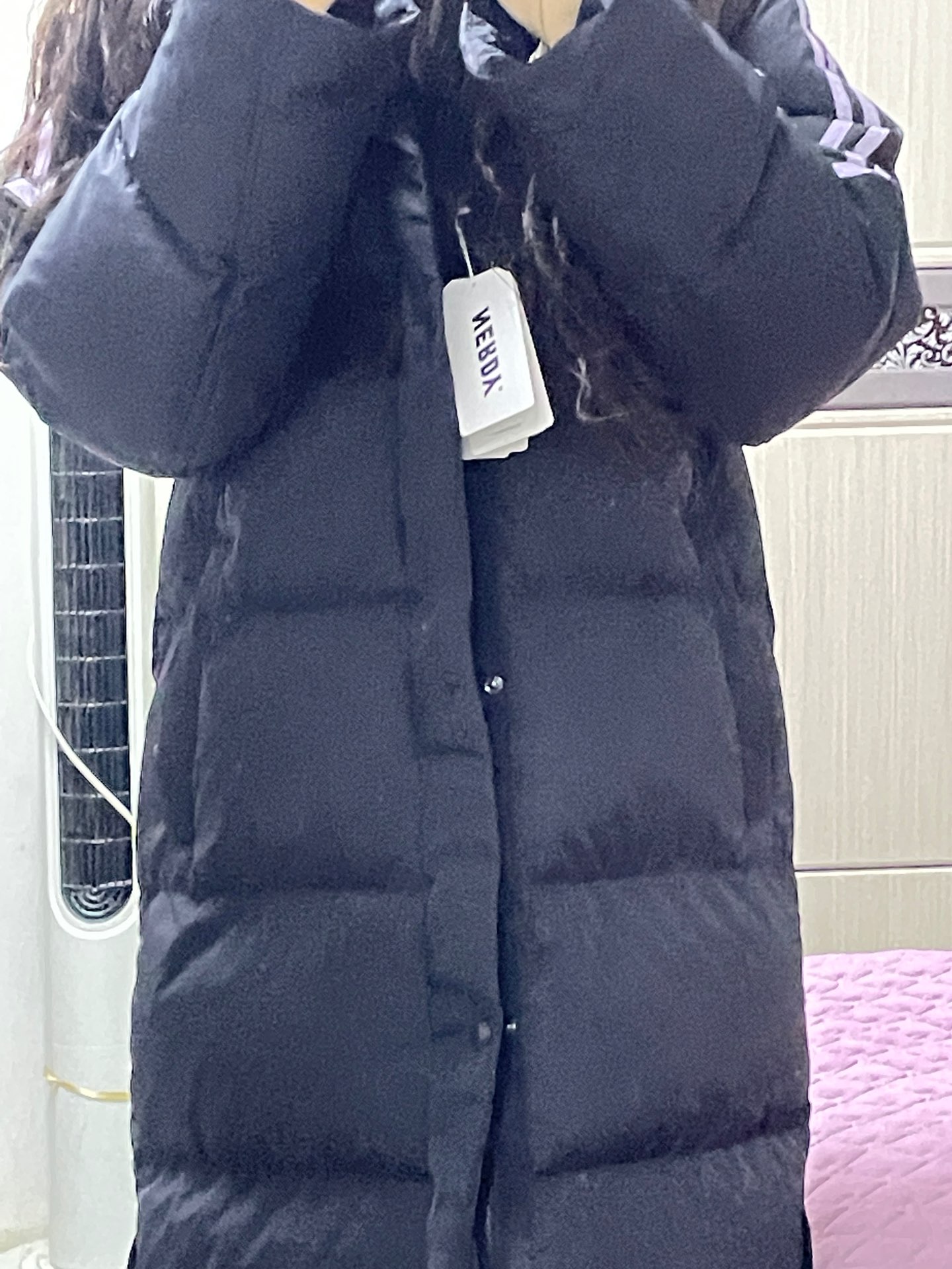 custom review-NERDY Зимний пуховик азиатская версия унисекс