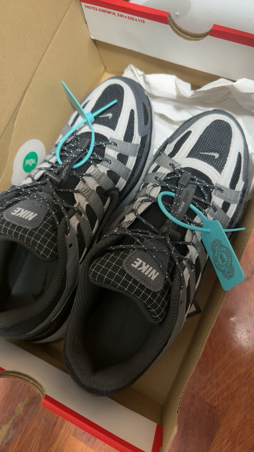 custom review-Nike P 6000 Устойчивый к истиранию низкий топ Повседневная городская обувь для бега Мужская Черный Серый