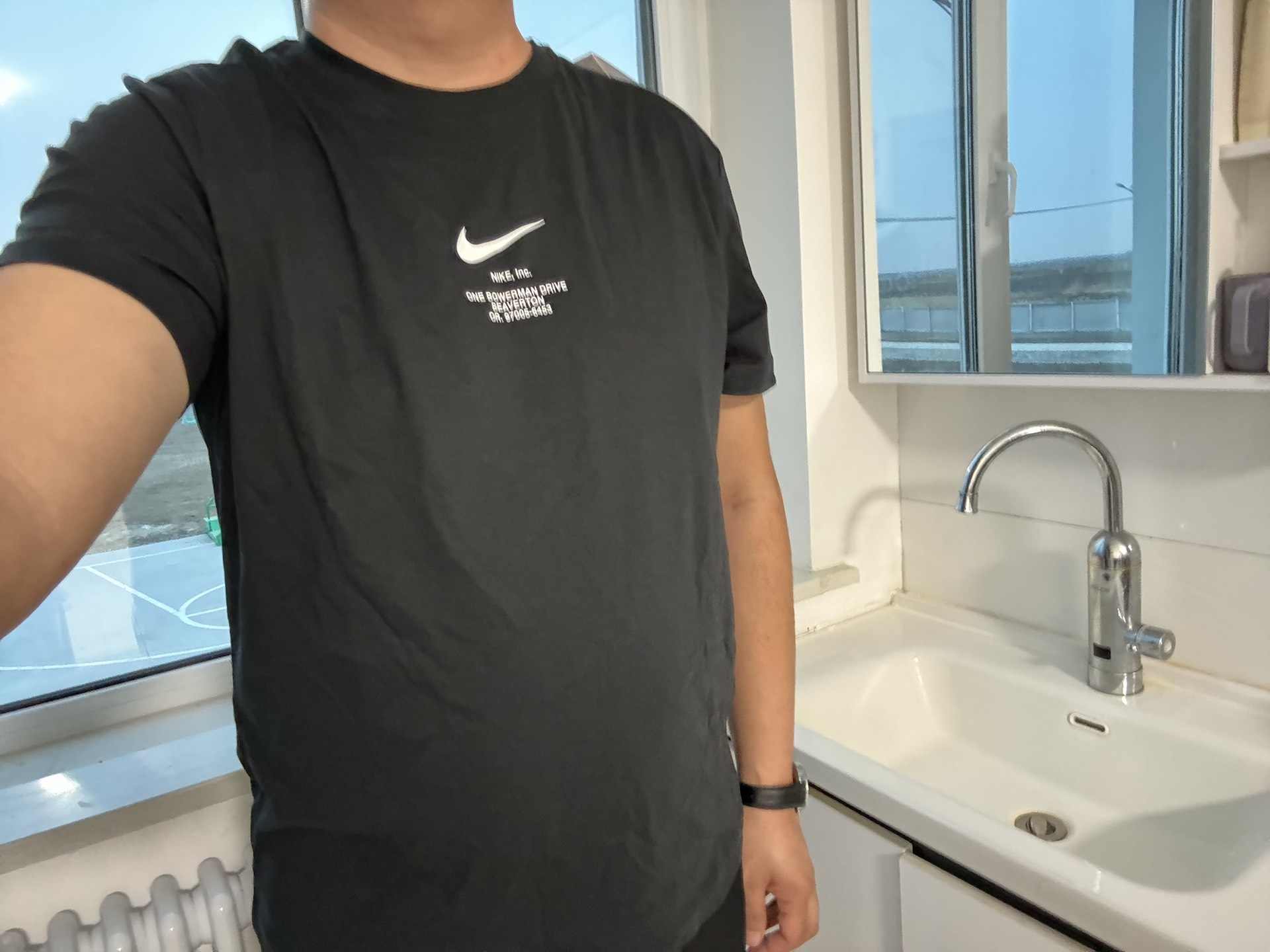 custom review-Nike Sportswear SS23 T-Shirt Мужской Черный