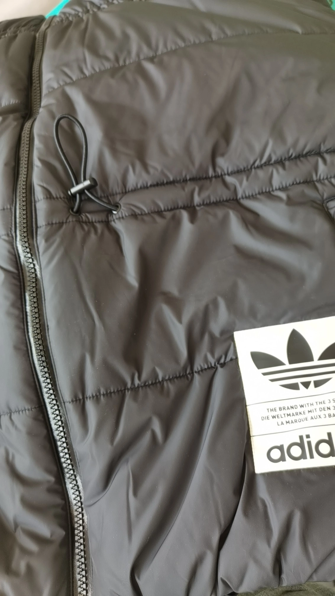 custom review-Adidas Originals Хлопковый пуховик Зимний Женский Черный