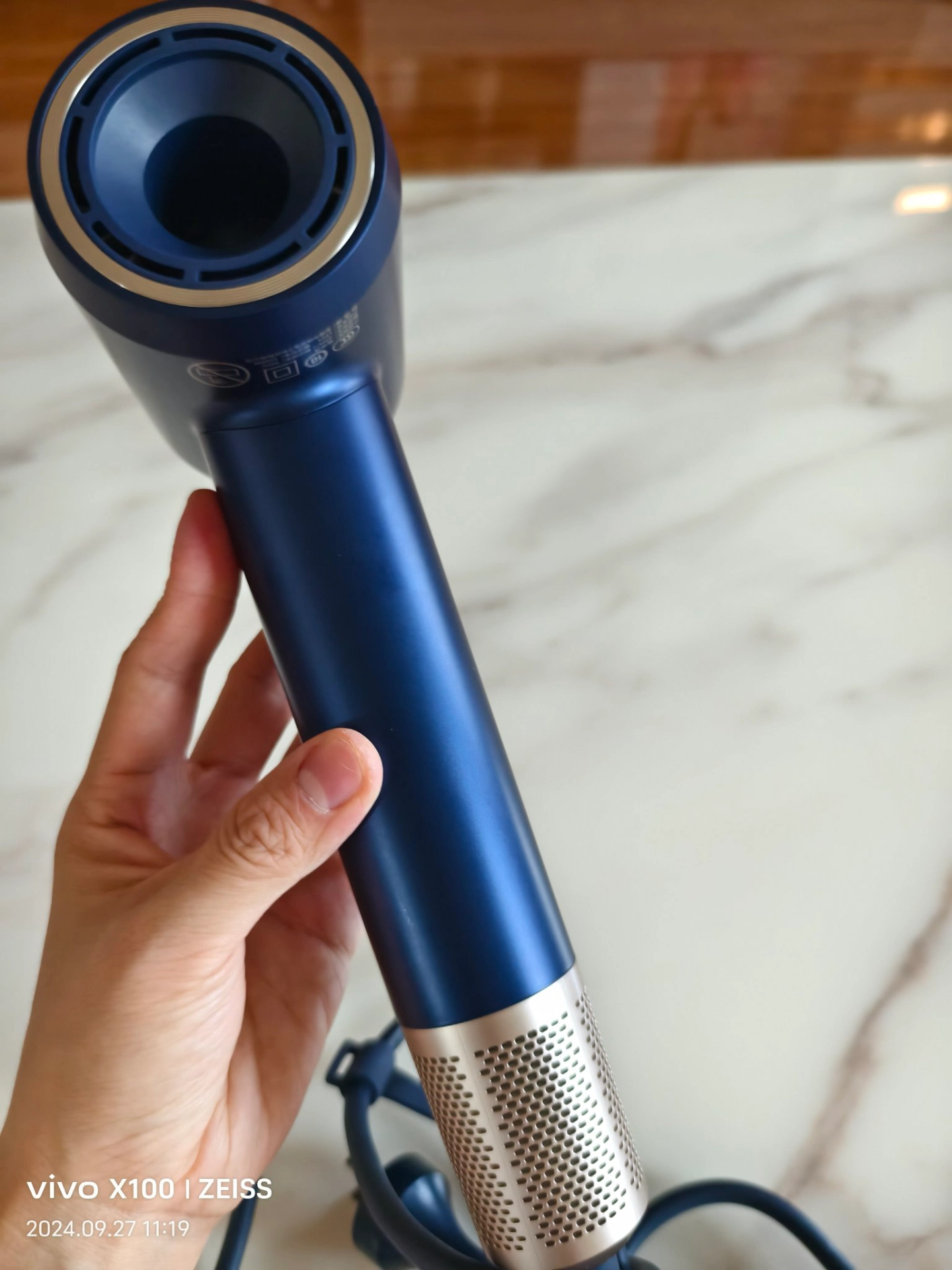 custom review-Laifen Фены 1500W Синий Золото Коробка Высокая Скорость Быстросохнущий Черный Технология High Speed