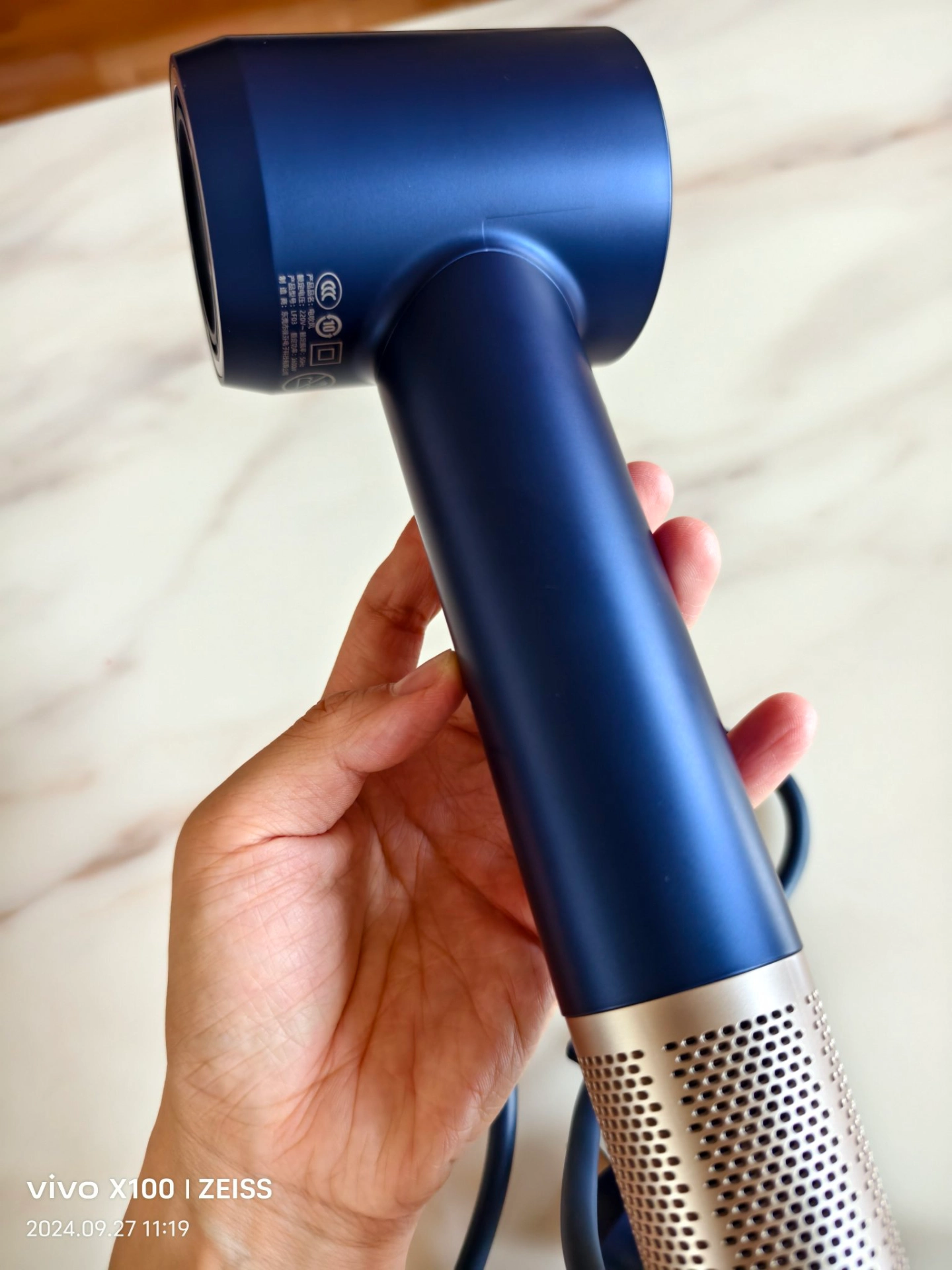 custom review-Laifen Фены 1500W Синий Золото Коробка Высокая Скорость Быстросохнущий Черный Технология High Speed