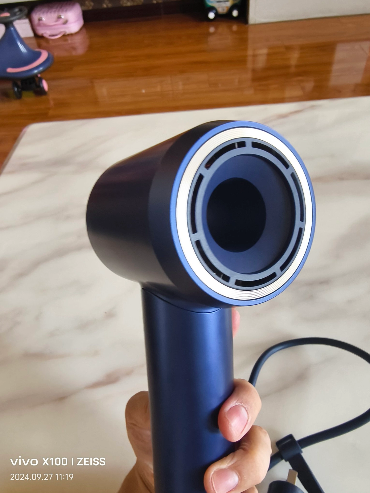 custom review-Laifen Фены 1500W Синий Золото Коробка Высокая Скорость Быстросохнущий Черный Технология High Speed