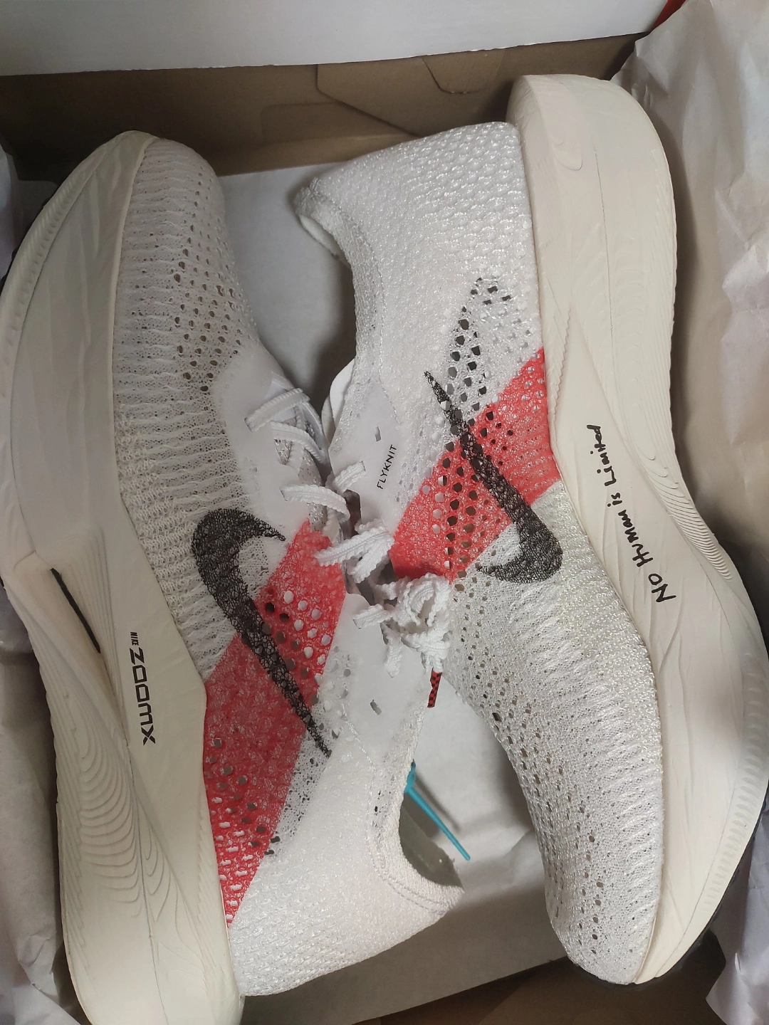 custom review-Nike ZoomX Vaporfly Next% 3 Беговые кроссовки Низкий Топ Унисекс