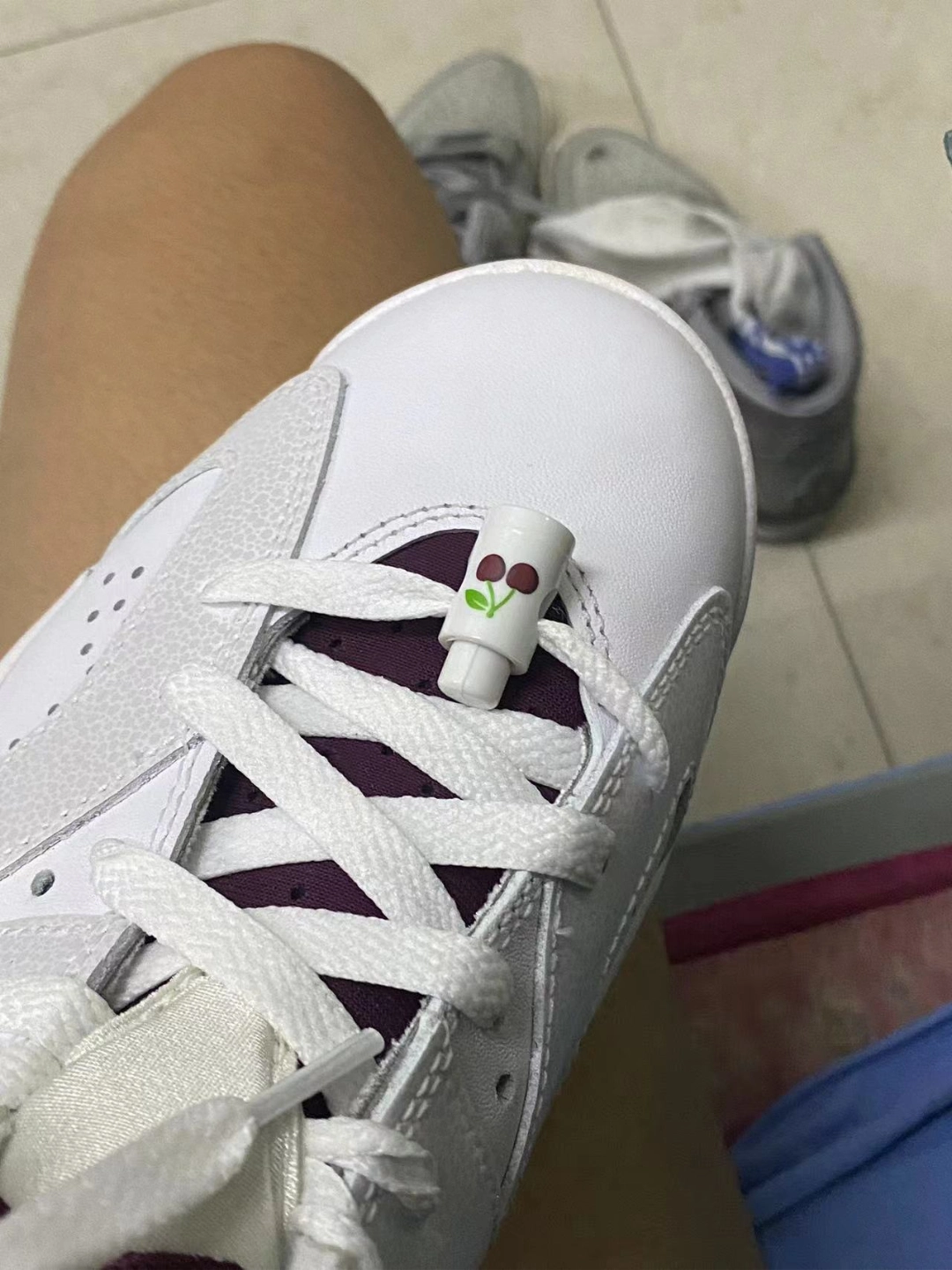 custom review-Jordan Air Jordan 6 Retro g NRG Low Топ Обувь для гольфа Унисекс Белый Красный