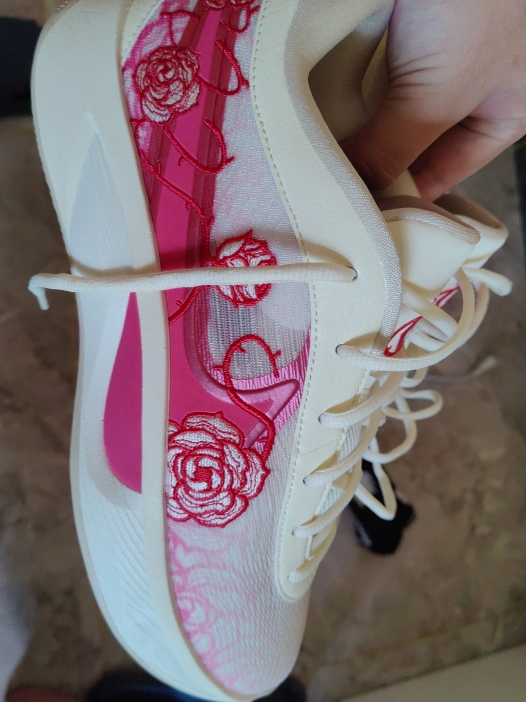 custom review-Nike Giannis Freak 6 Slip-Resistant Abrasion-Resistant Low-Top Баскетбольные Кроссовки Мужские Розовые Азиатская Версия