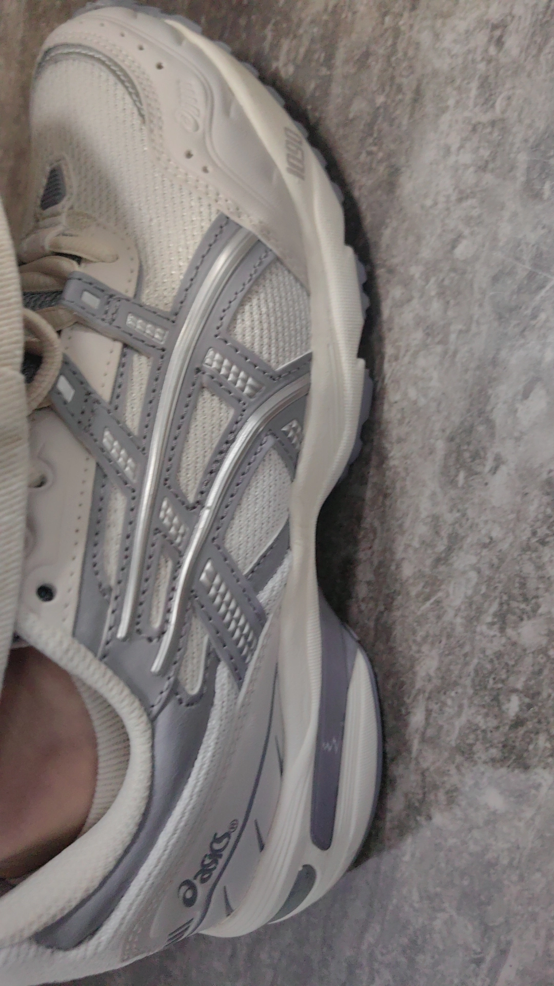 custom review-Asics Gel 1090 V1 Low Топ Повседневная Обувь Унисекс Белый Серый