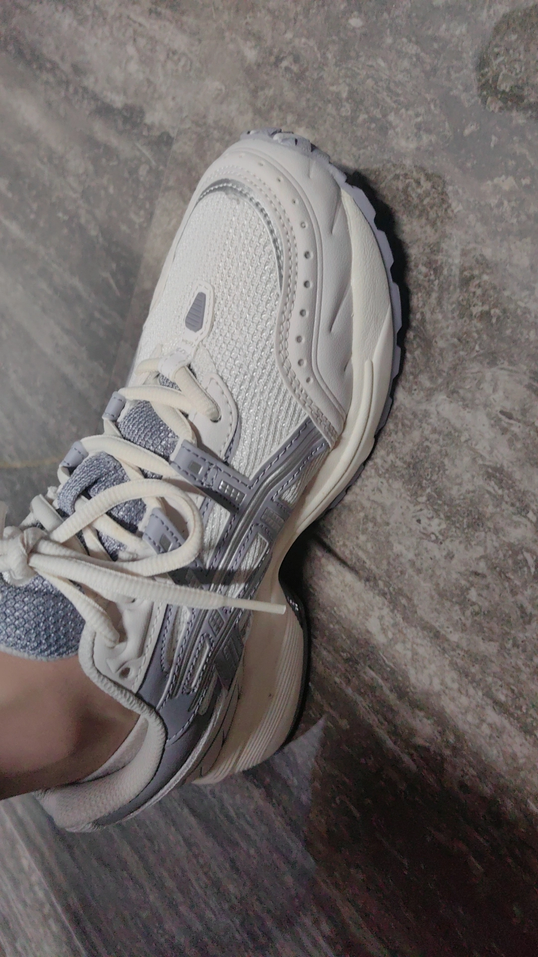 custom review-Asics Gel 1090 V1 Low Топ Повседневная Обувь Унисекс Белый Серый