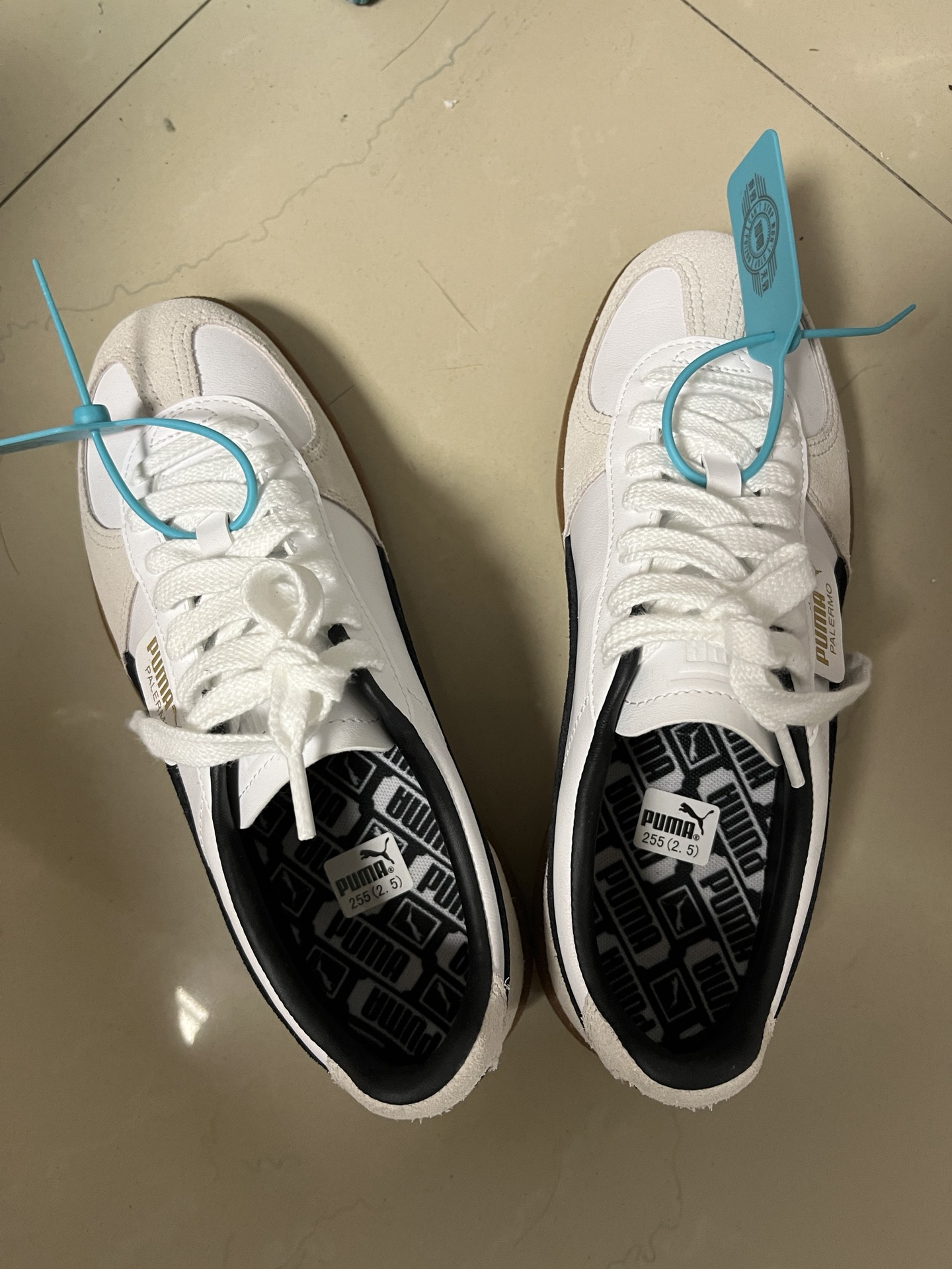 custom review-PUMA Palermo LTH Low Топ Скейтборд Кроссовки Унисекс Белый Серый Черный