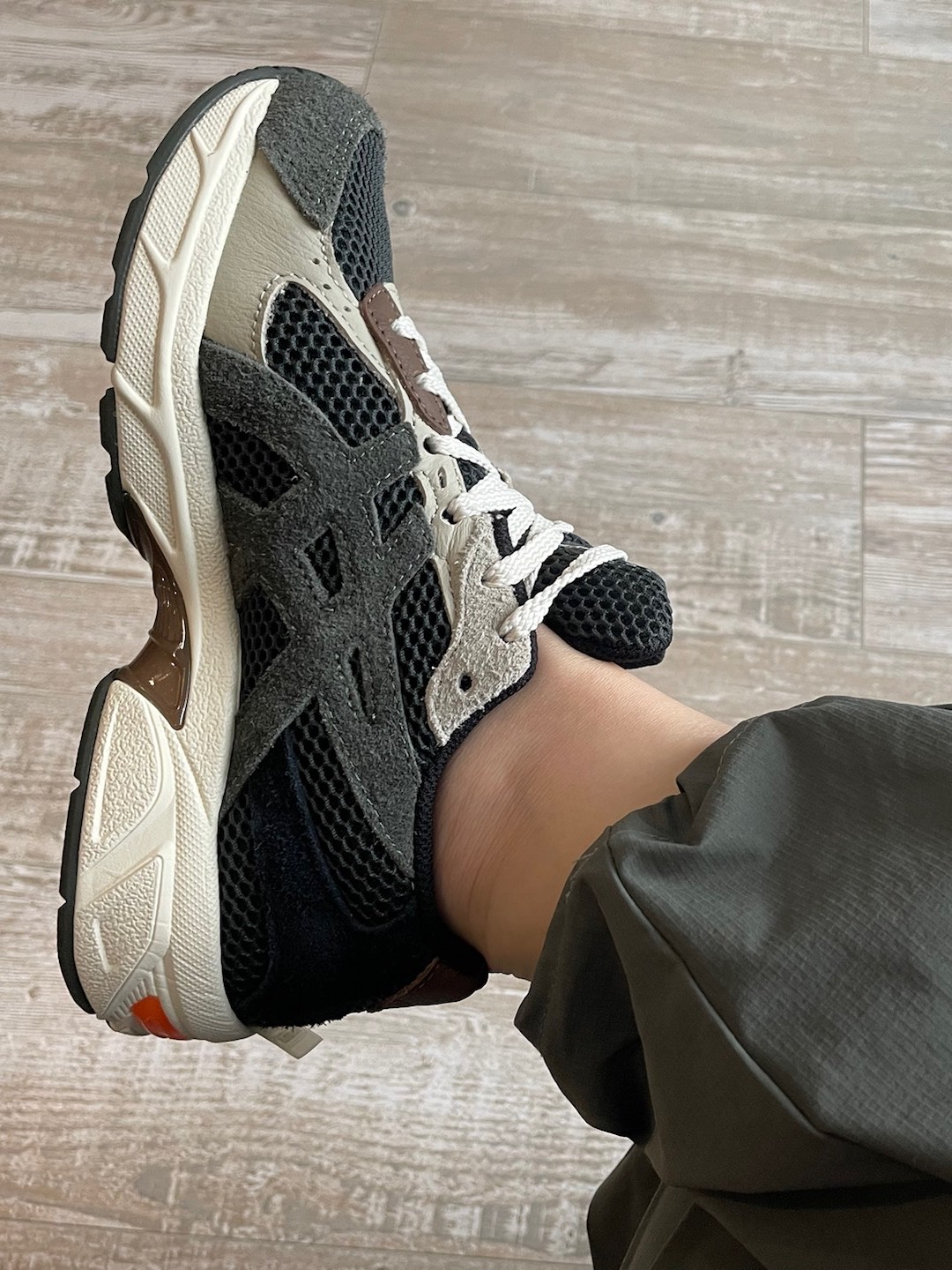 custom review-Hal STUDIOS x Asics Gel 1130 Сетчатая ткань Низкий топ Спортивная повседневная обувь Мужская Черная