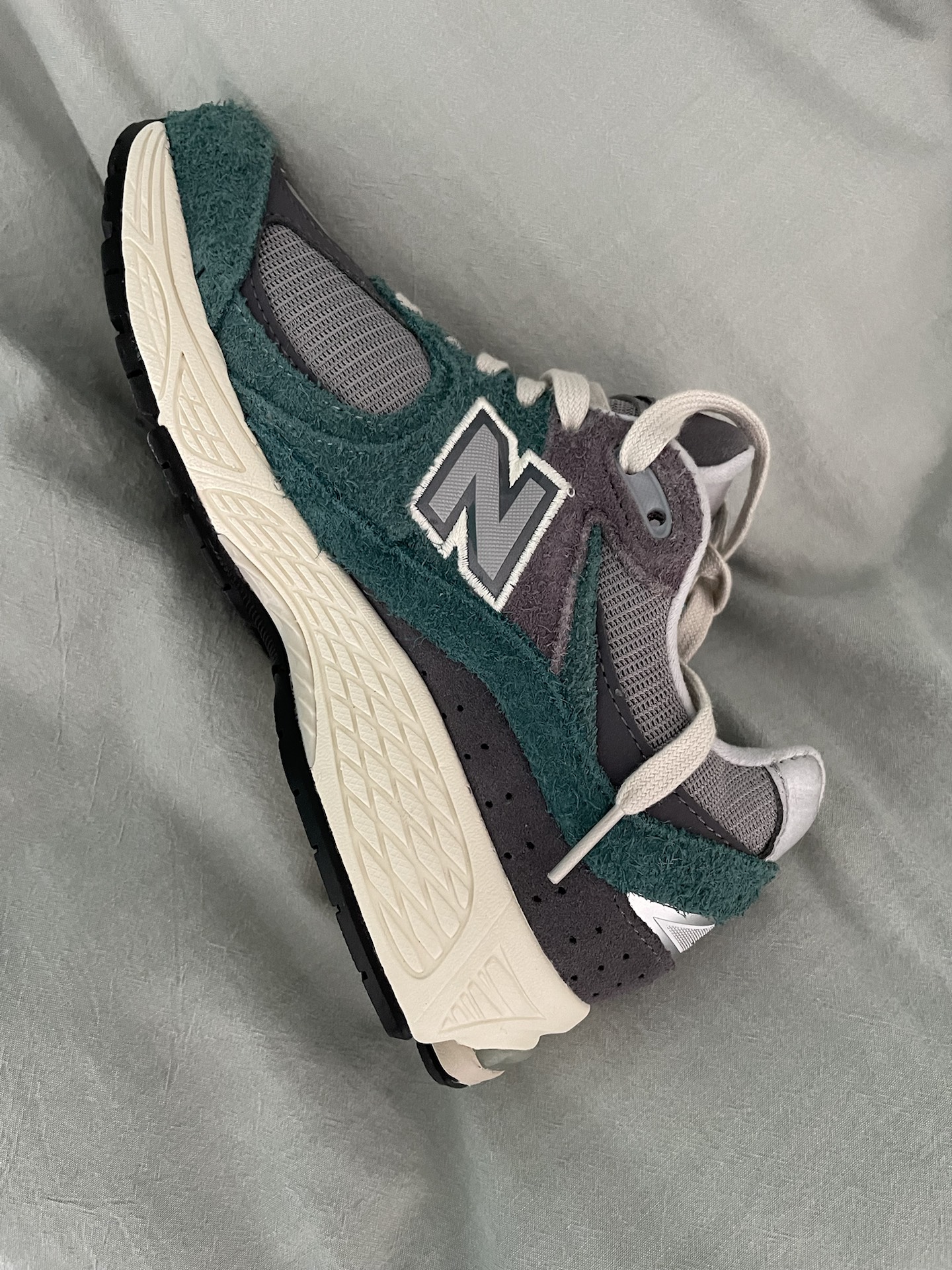 custom review-New Balance NB 2002R Амортизация Устойчивость к истиранию Дышащий Низкий Верх Повседневная Беговая Обувь Унисекс Зеленый