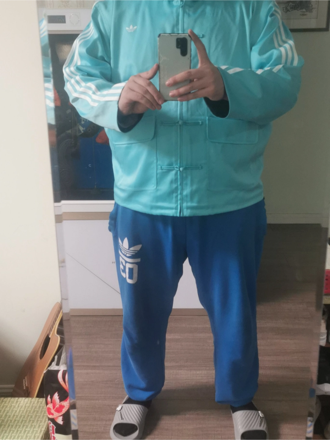 custom review-Adidas Originals SATIN TRACK TOP Куртки Пальто Унисекс Мятно-зеленый