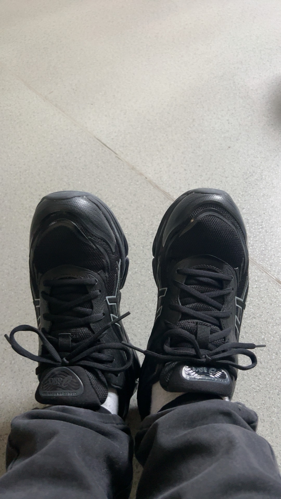 custom review-ASICS Gel Quantum 360 8 Сетка Низкий Верх Повседневные Беговые Кроссовки Мужские Черно-Белые