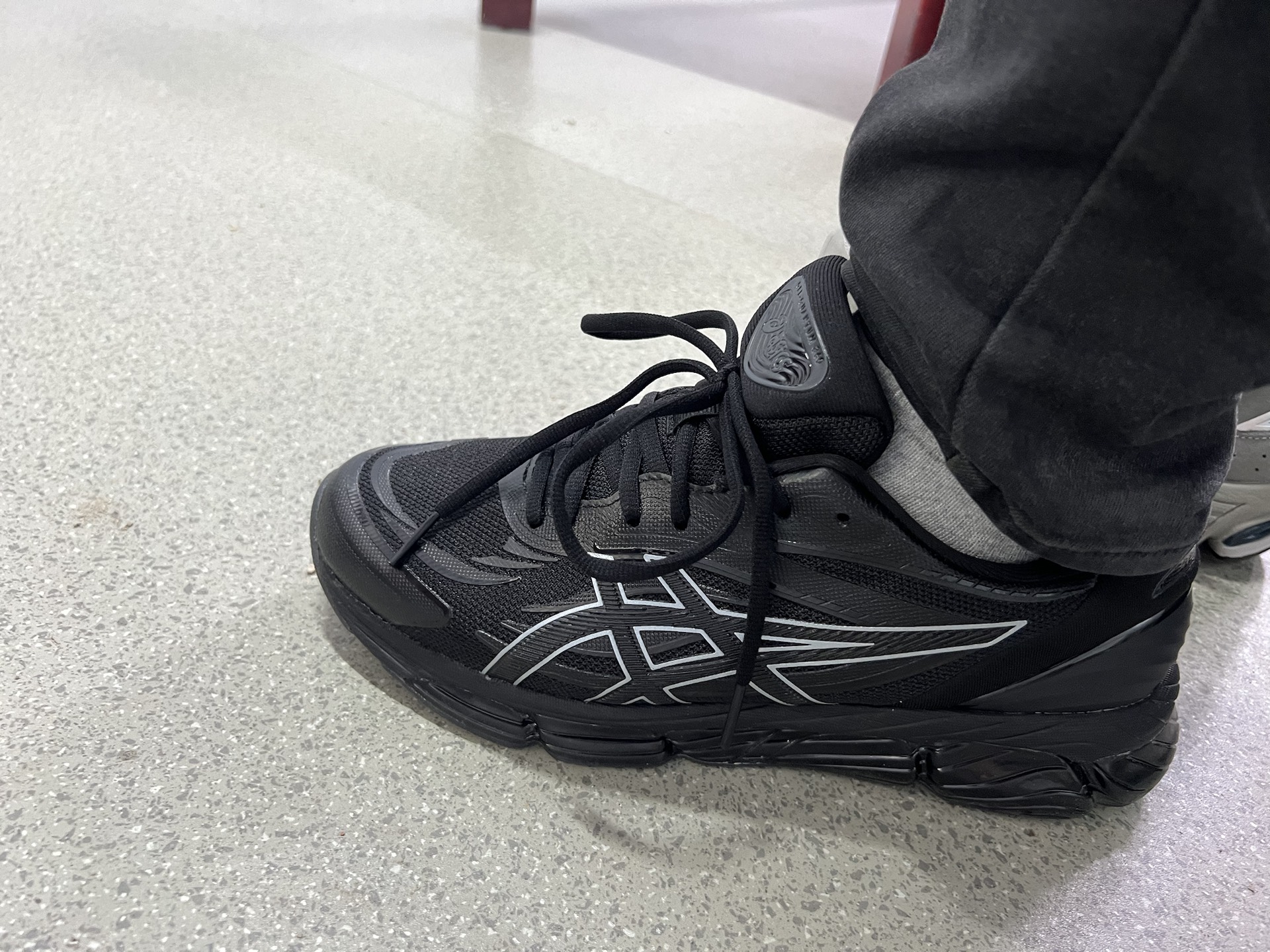 custom review-ASICS Gel Quantum 360 8 Сетка Низкий Верх Повседневные Беговые Кроссовки Мужские Черно-Белые